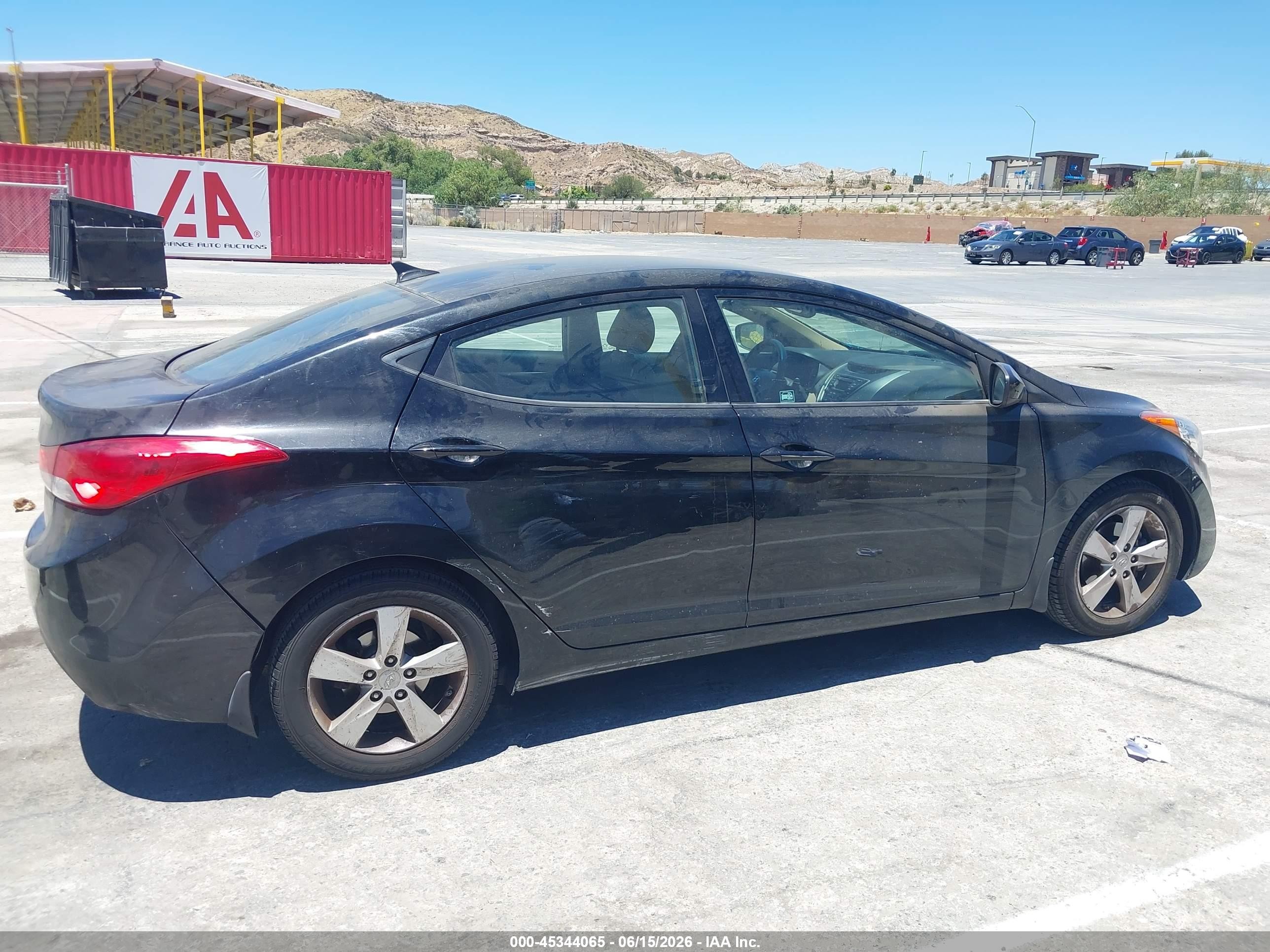 2013 Hyundai Elantra Gls Black vin: 5NPDH4AE4DH412846