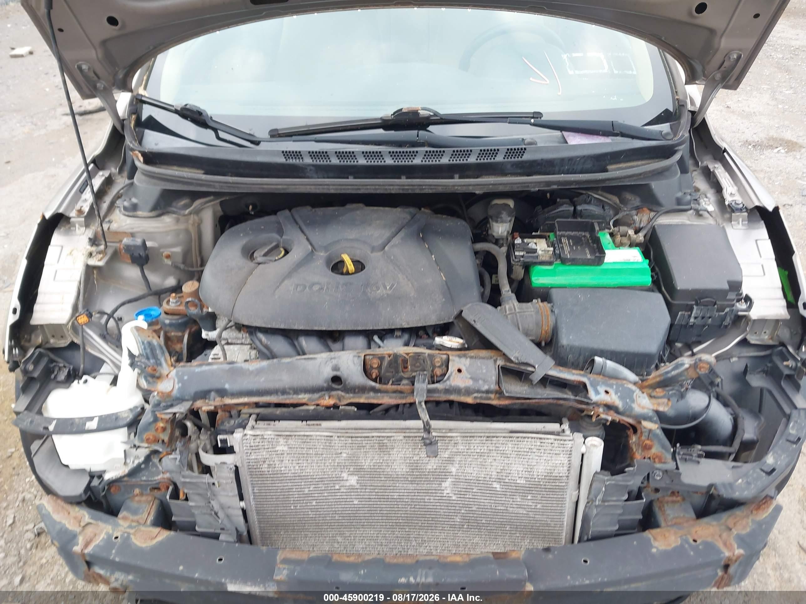 2013 Hyundai Elantra Gls Gray vin: 5NPDH4AE4DH415486