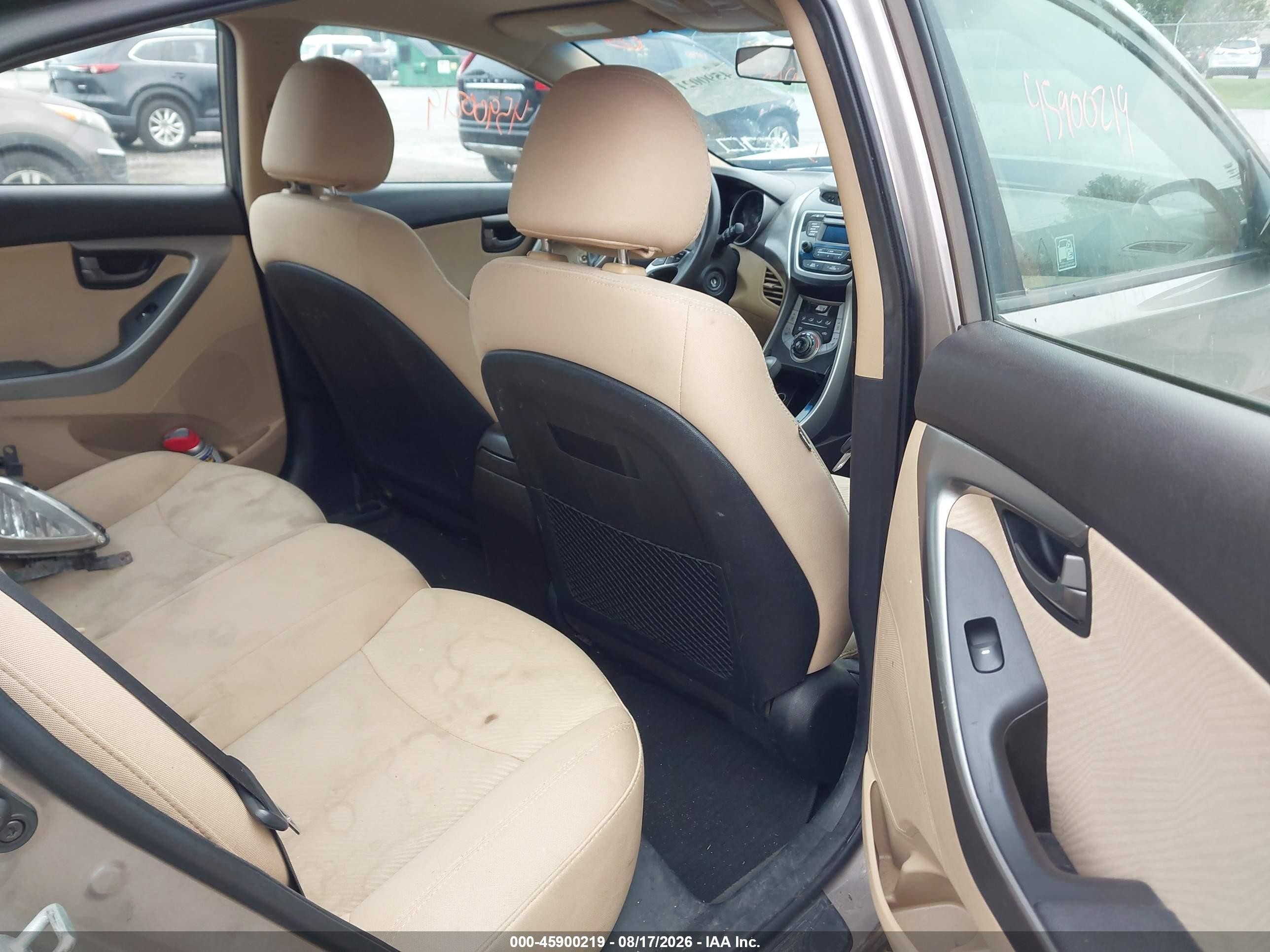 2013 Hyundai Elantra Gls Gray vin: 5NPDH4AE4DH415486