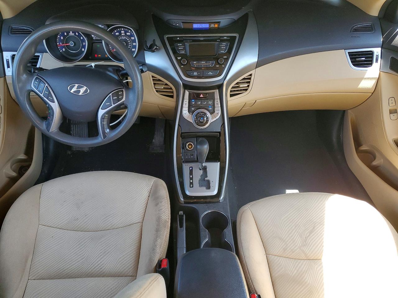 2013 Hyundai Elantra Gls Белый vin: 5NPDH4AE4DH420686