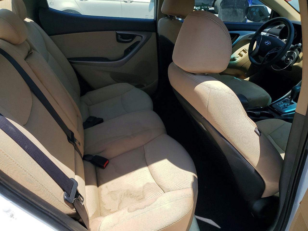 2013 Hyundai Elantra Gls Белый vin: 5NPDH4AE4DH420686