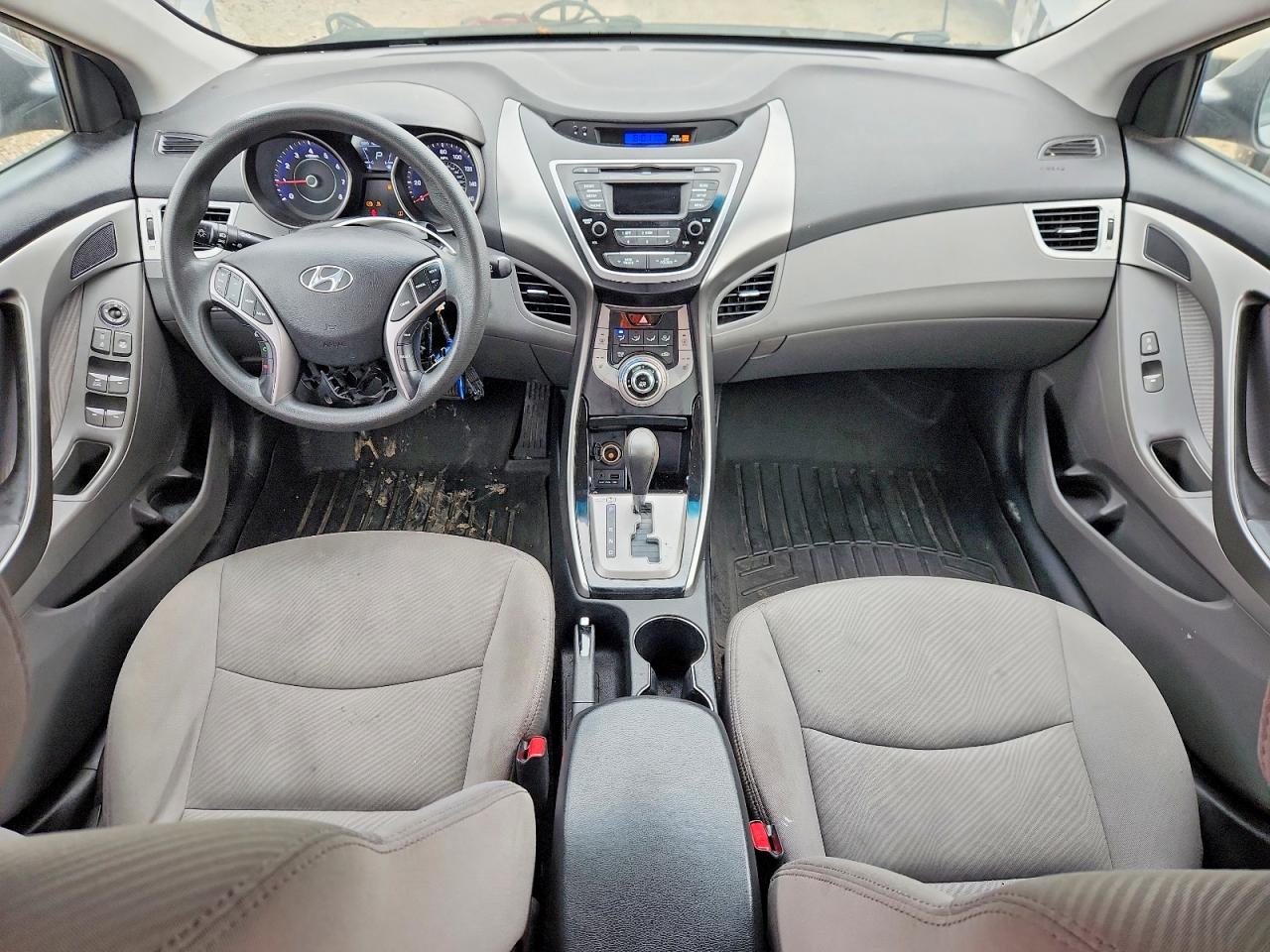 2013 Hyundai Elantra Gls Gray vin: 5NPDH4AE4DH426102