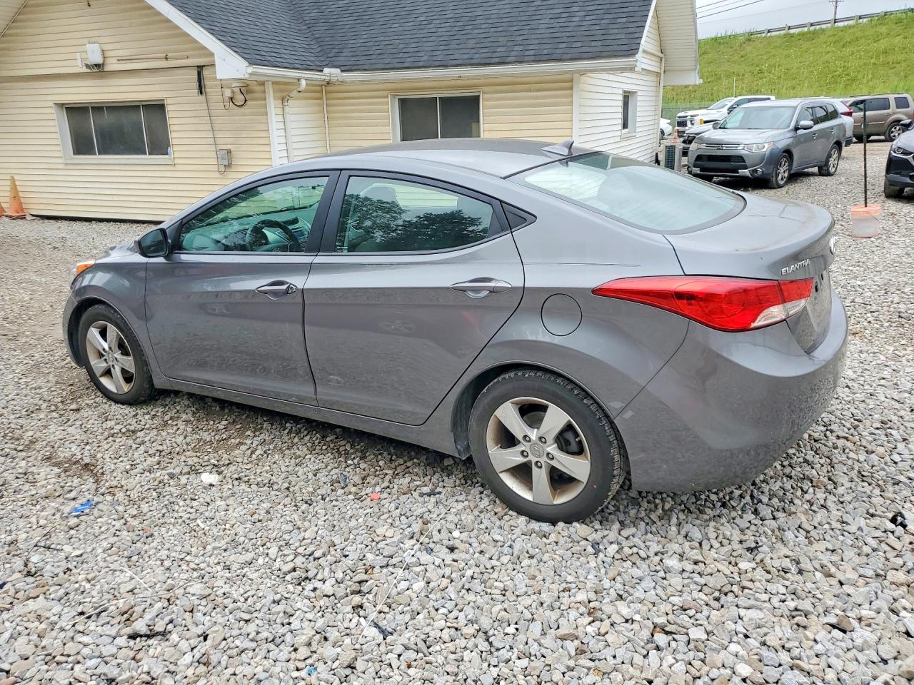 2013 Hyundai Elantra Gls Gray vin: 5NPDH4AE4DH426102