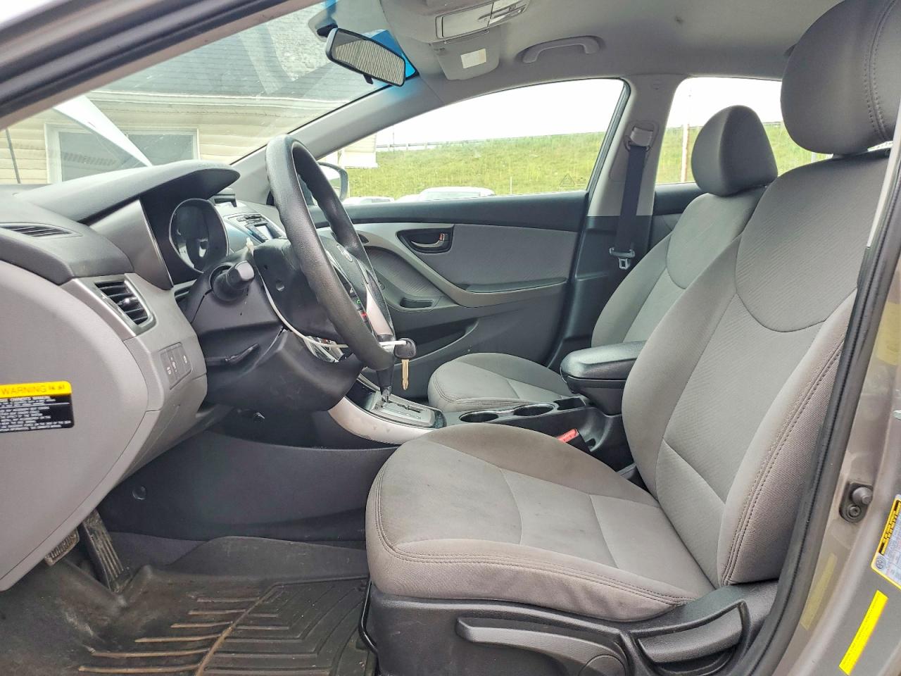 2013 Hyundai Elantra Gls Gray vin: 5NPDH4AE4DH426102