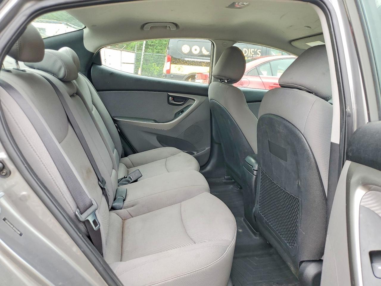 2013 Hyundai Elantra Gls Gray vin: 5NPDH4AE4DH426102