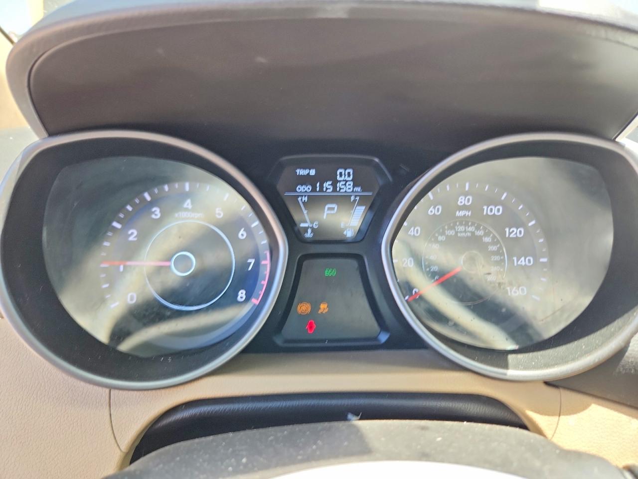 2013 Hyundai Elantra Gls White vin: 5NPDH4AE4DH428058
