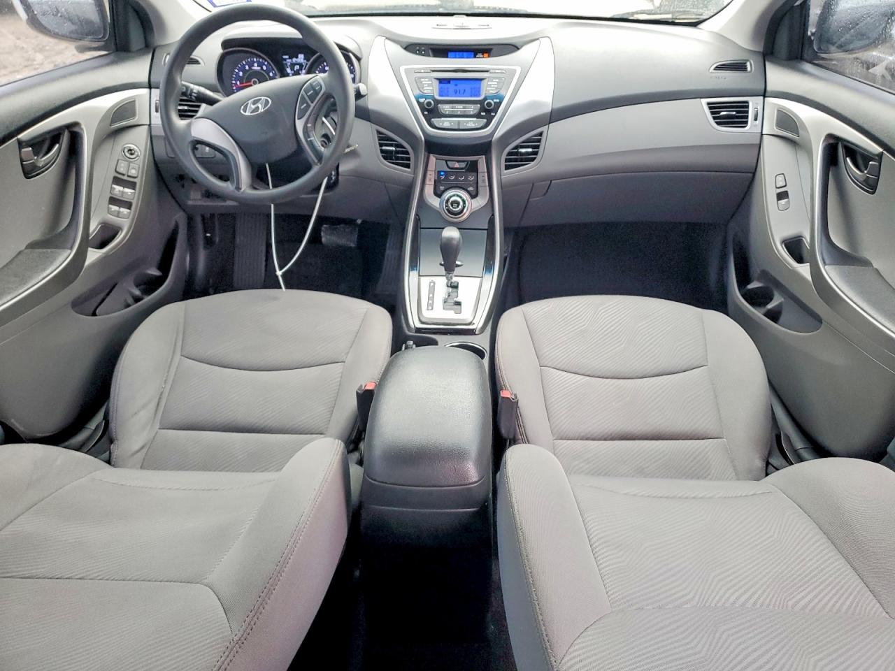 2013 Hyundai Elantra Gls White vin: 5NPDH4AE4DH428352