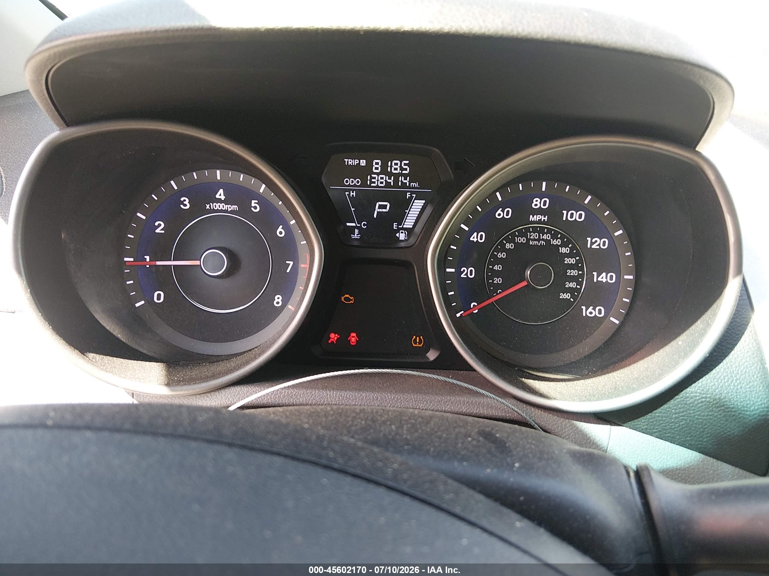 2013 Hyundai Elantra Gls Синий vin: 5NPDH4AE4DH431820