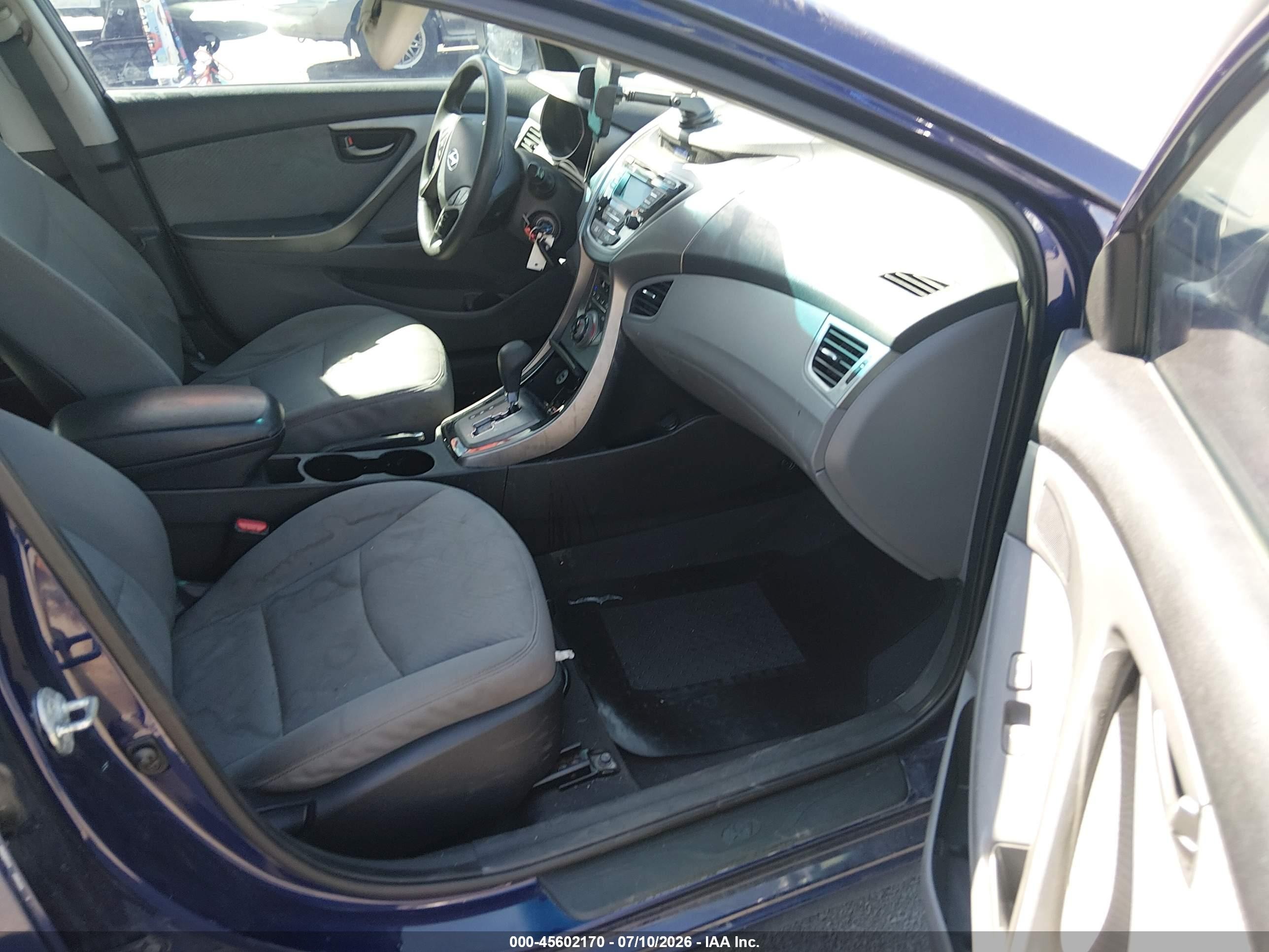 2013 Hyundai Elantra Gls Синий vin: 5NPDH4AE4DH431820