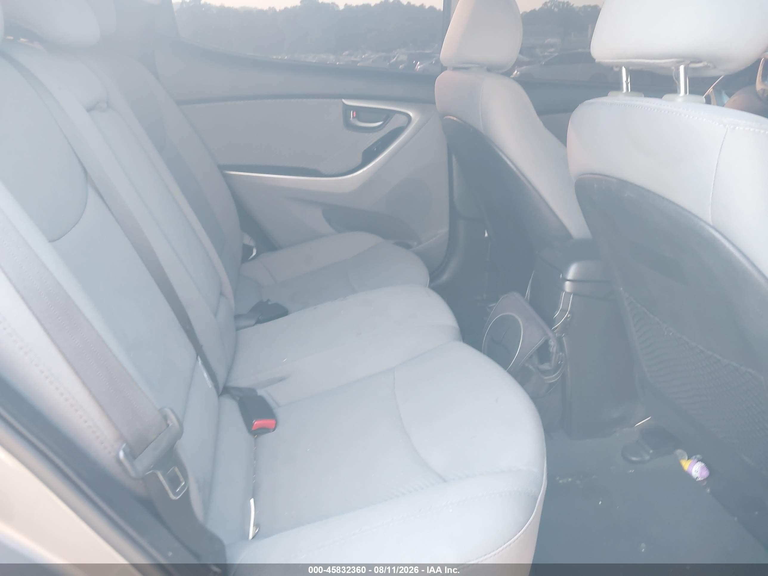 2013 Hyundai Elantra Gls Gray vin: 5NPDH4AE4DH435320
