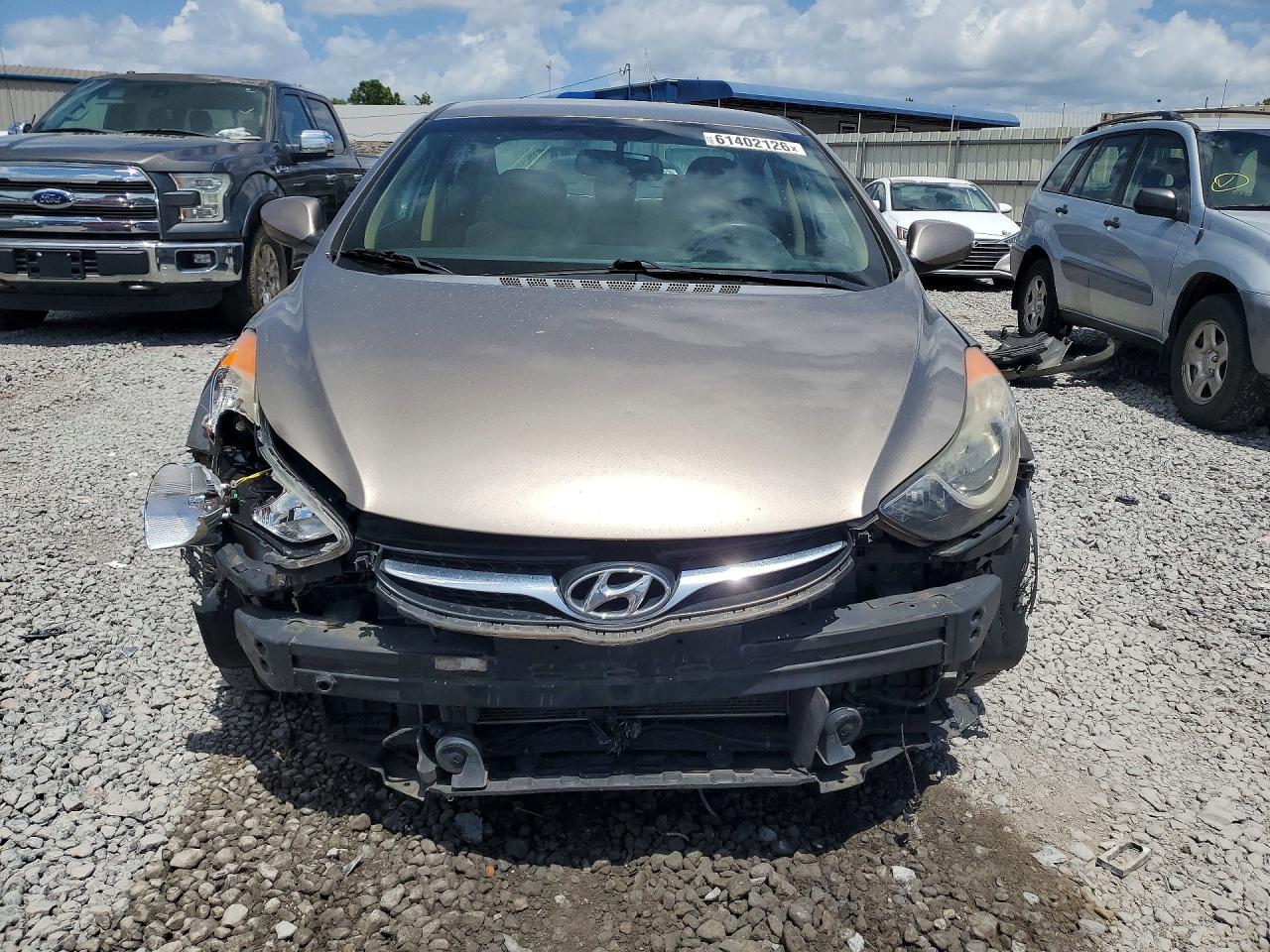2013 Hyundai Elantra Gls Brown vin: 5NPDH4AE4DH444485