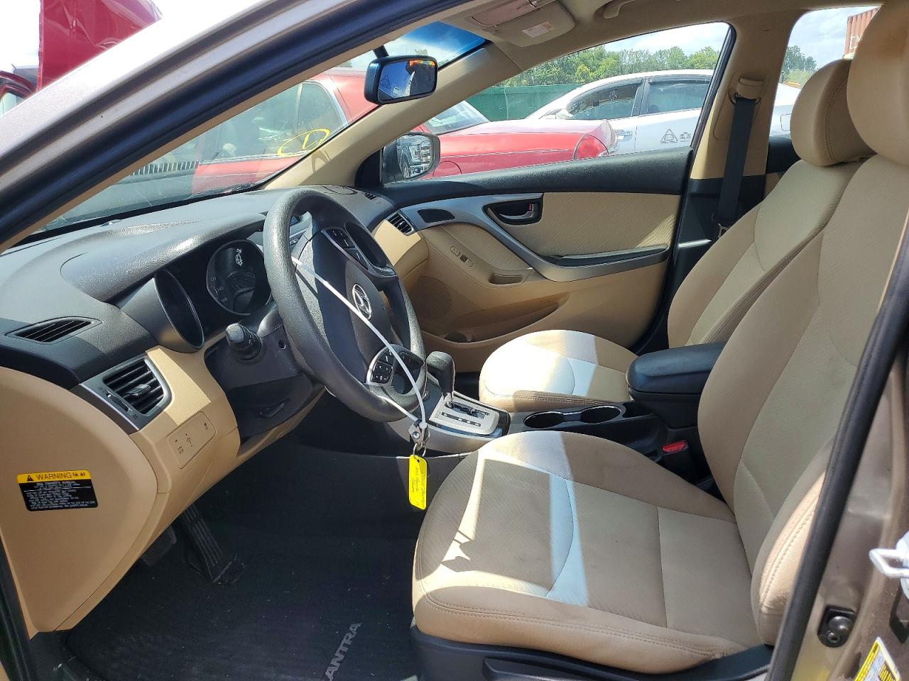 2013 Hyundai Elantra Gls Brown vin: 5NPDH4AE4DH444485