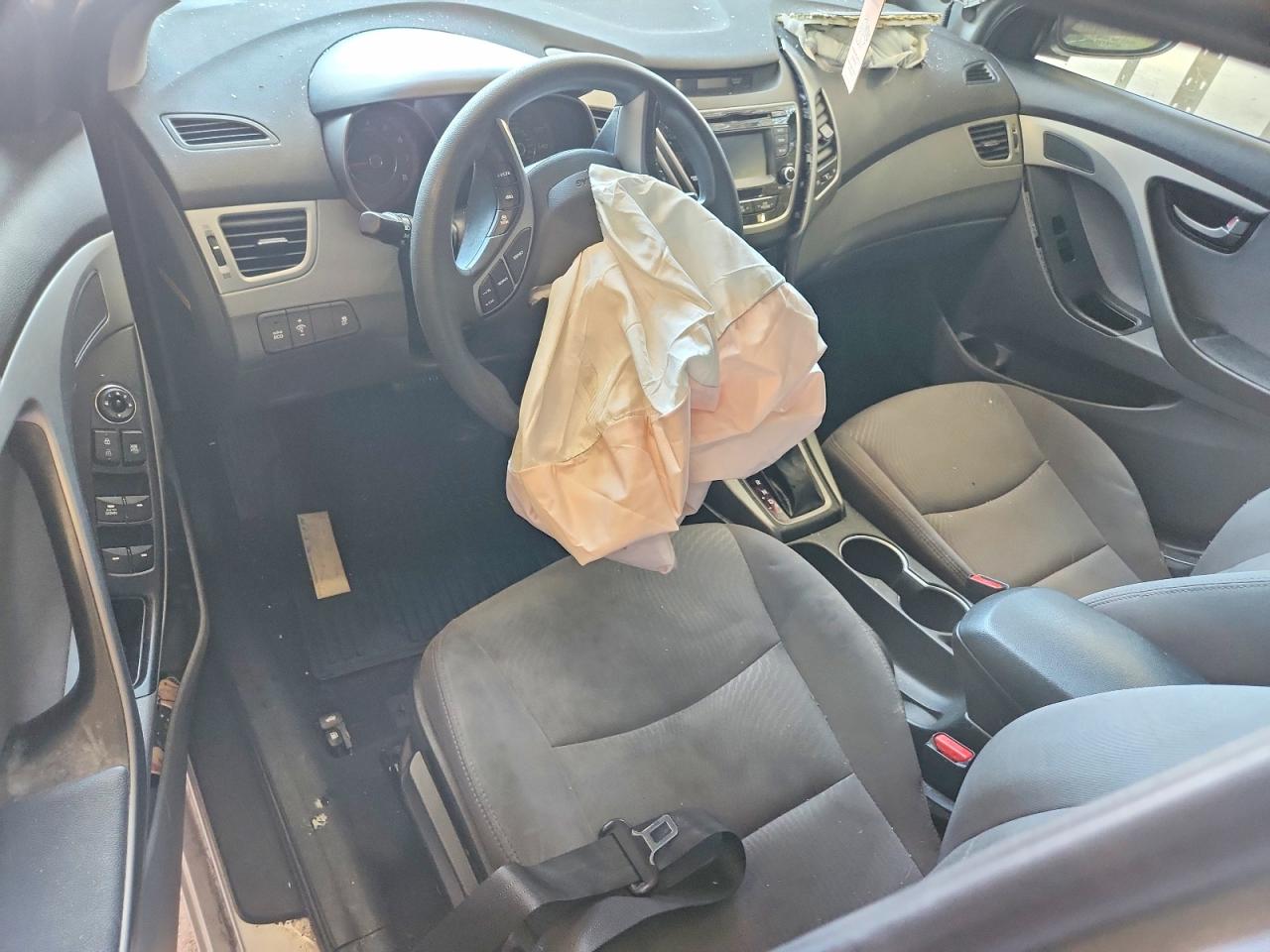 2014 Hyundai Elantra Se Silver vin: 5NPDH4AE4EH464317