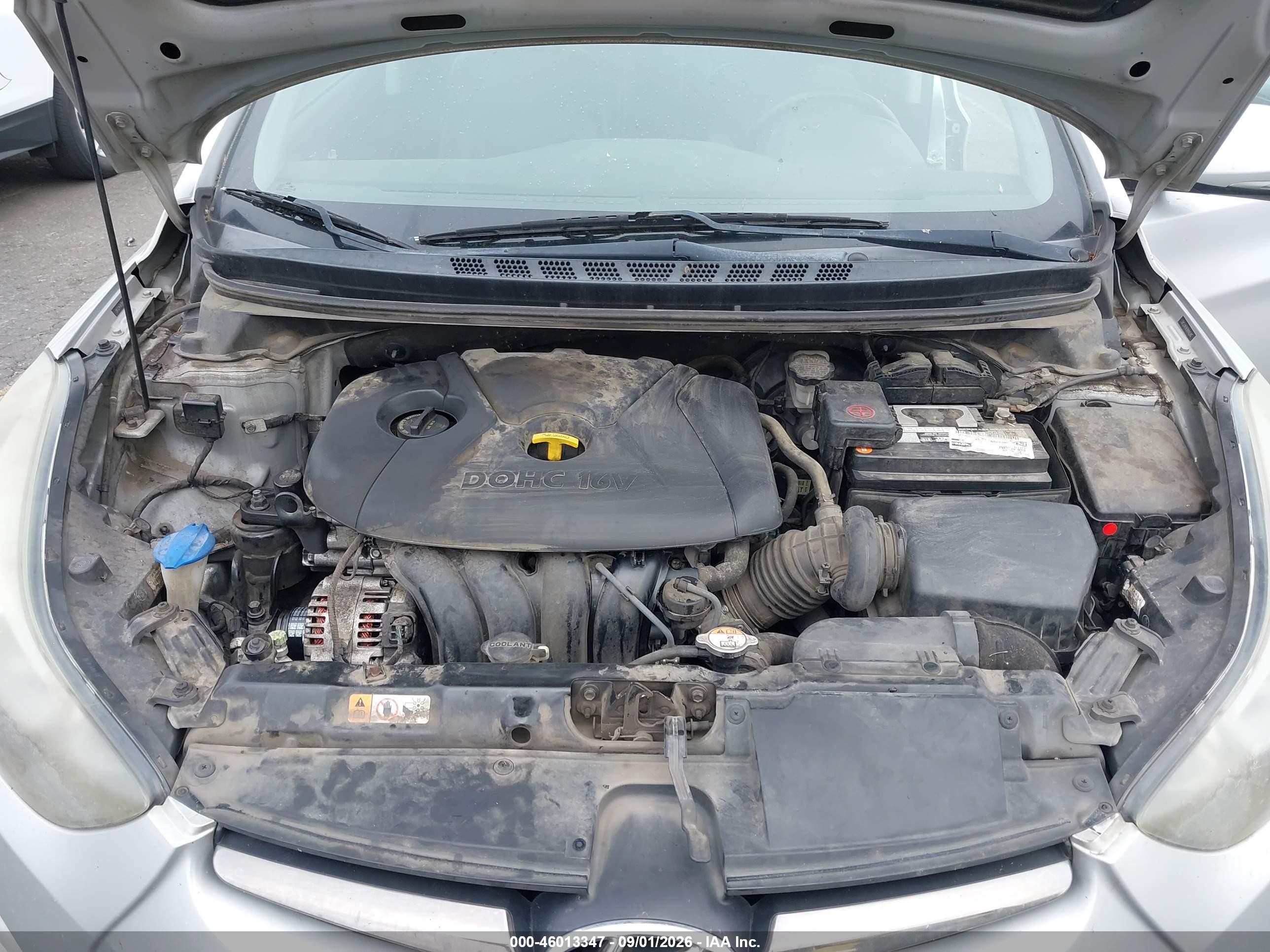2014 Hyundai Elantra Limited Silver vin: 5NPDH4AE4EH471347