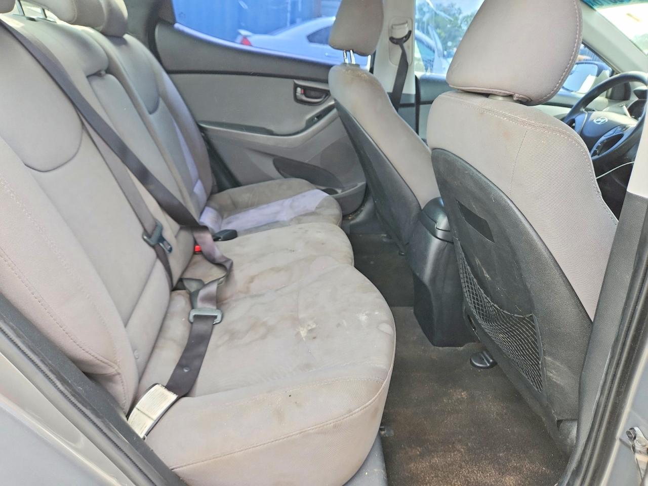 2014 Hyundai Elantra Se Gray vin: 5NPDH4AE4EH479903