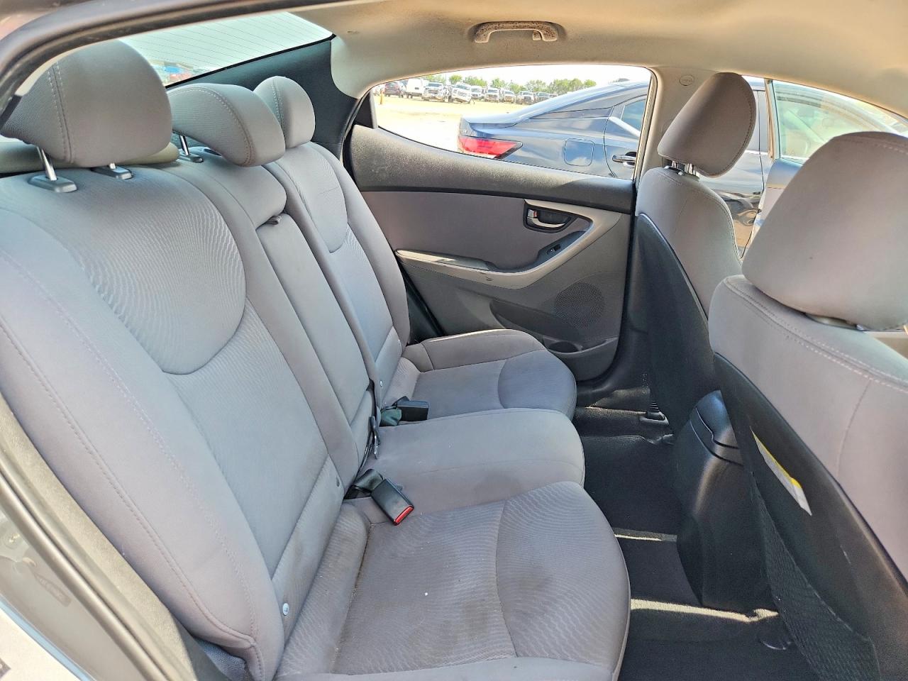 2014 Hyundai Elantra Se Silver vin: 5NPDH4AE4EH488052