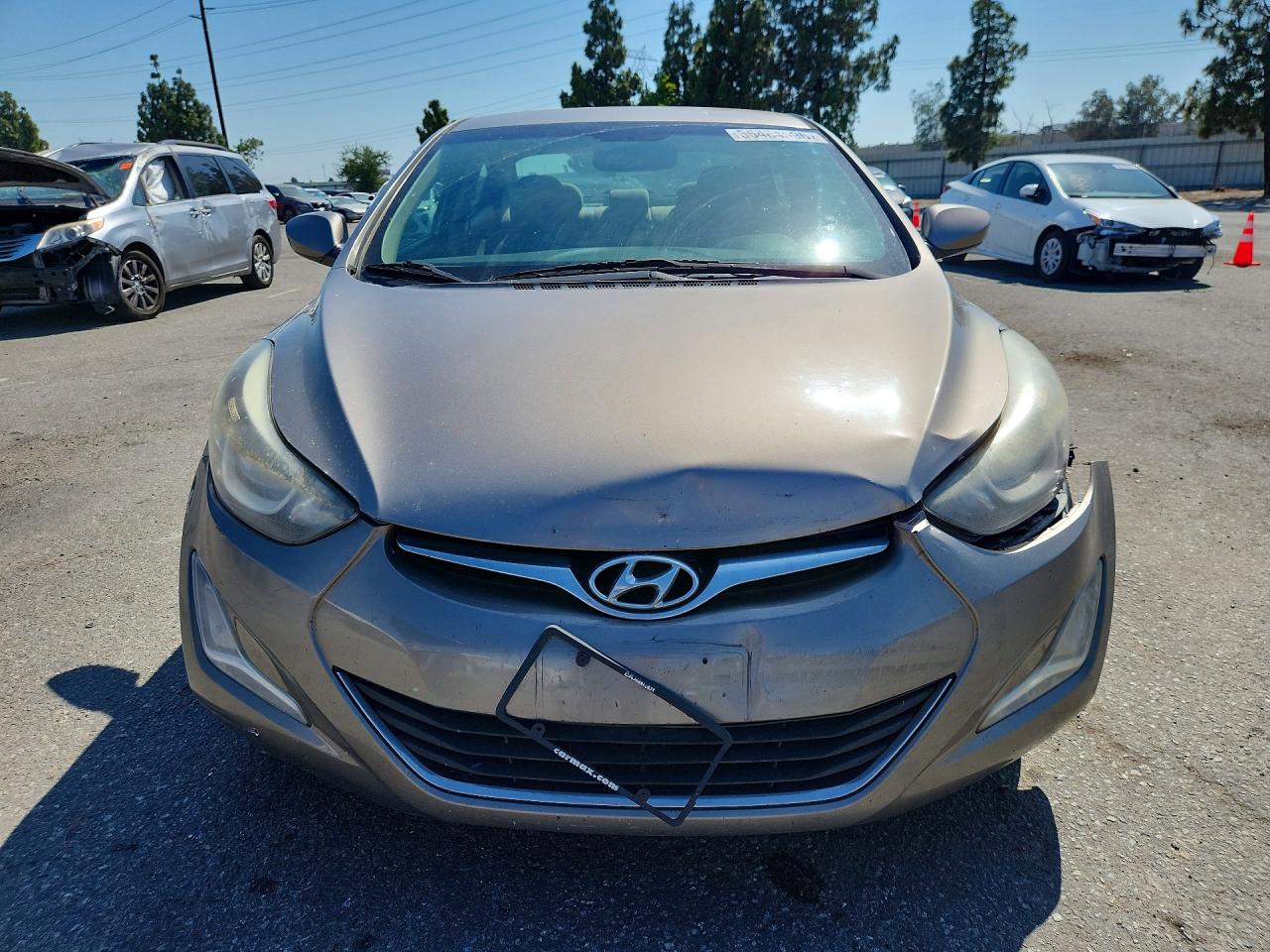 2014 Hyundai Elantra Se Tan vin: 5NPDH4AE4EH502967