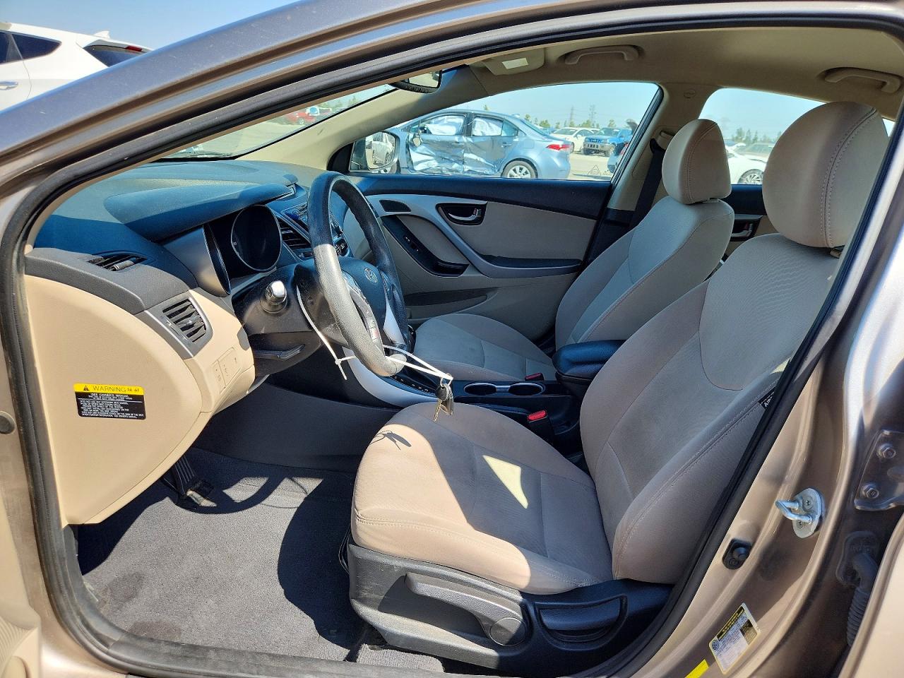 2014 Hyundai Elantra Se Tan vin: 5NPDH4AE4EH502967