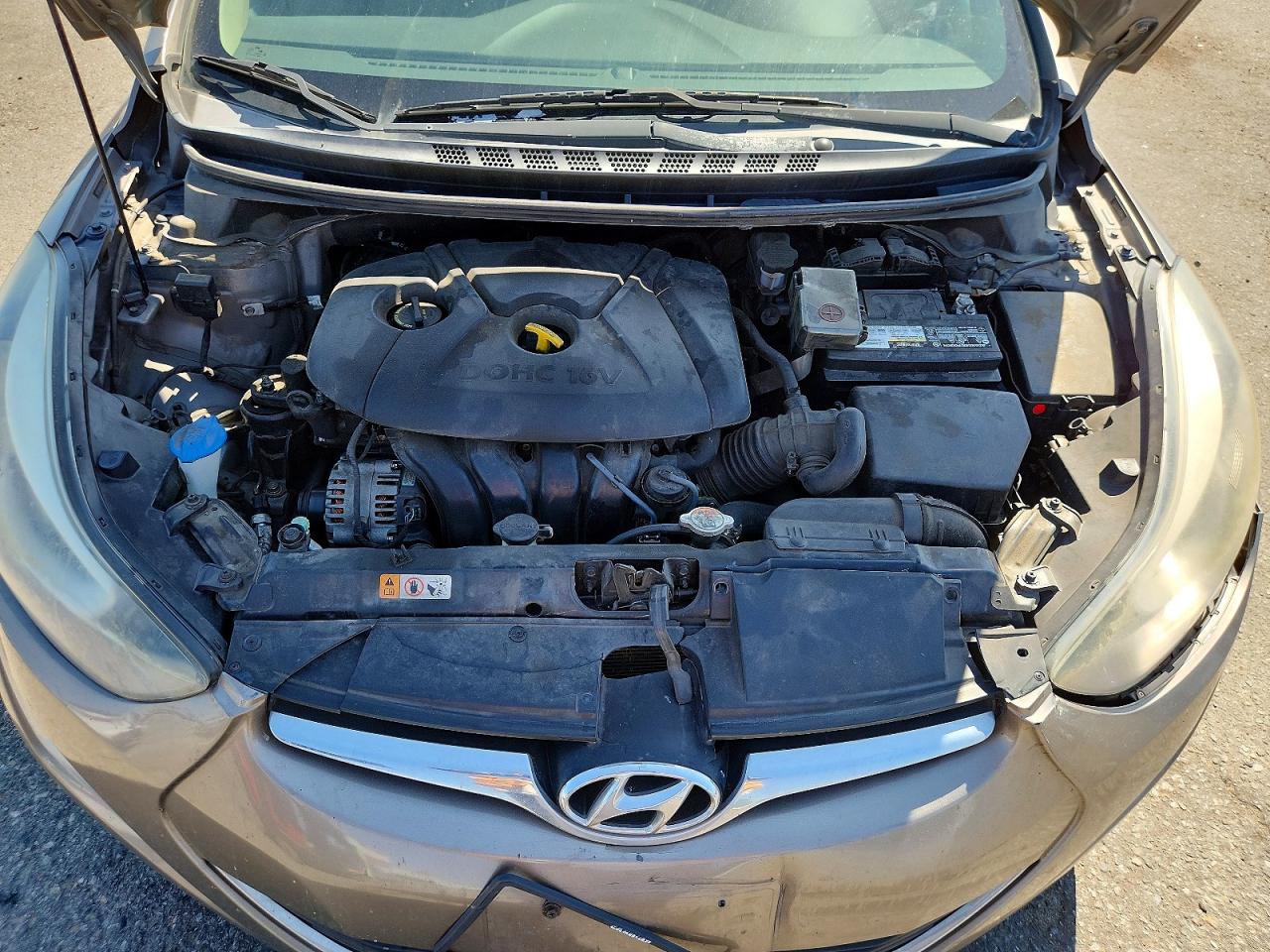 2014 Hyundai Elantra Se Tan vin: 5NPDH4AE4EH502967