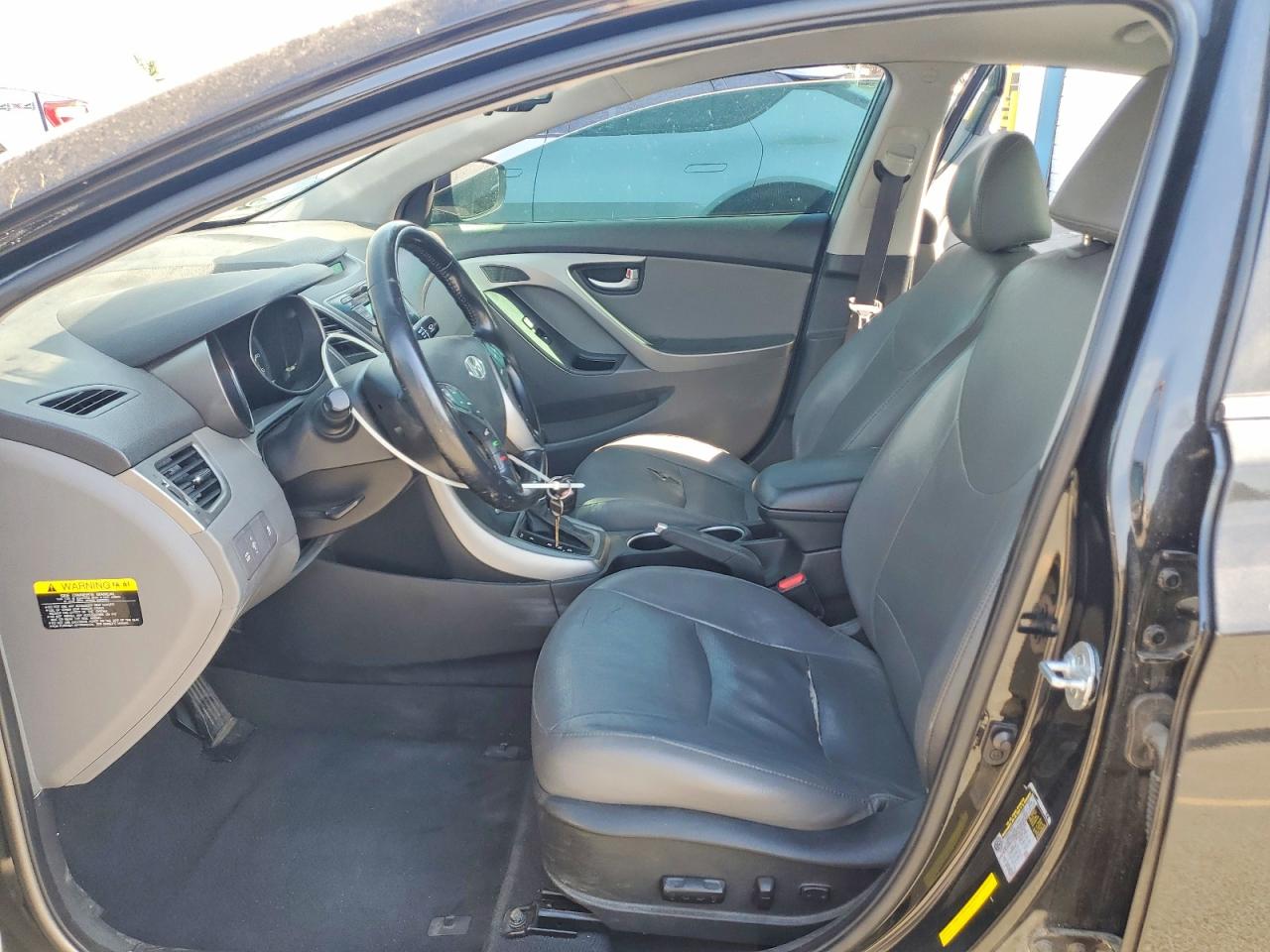 2014 Hyundai Elantra Limited Black vin: 5NPDH4AE4EH508798
