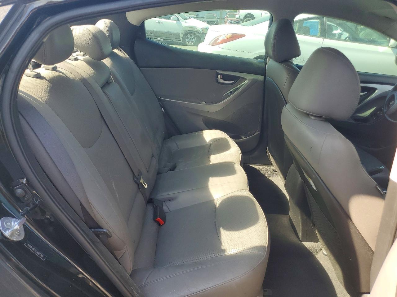 2014 Hyundai Elantra Limited Black vin: 5NPDH4AE4EH508798