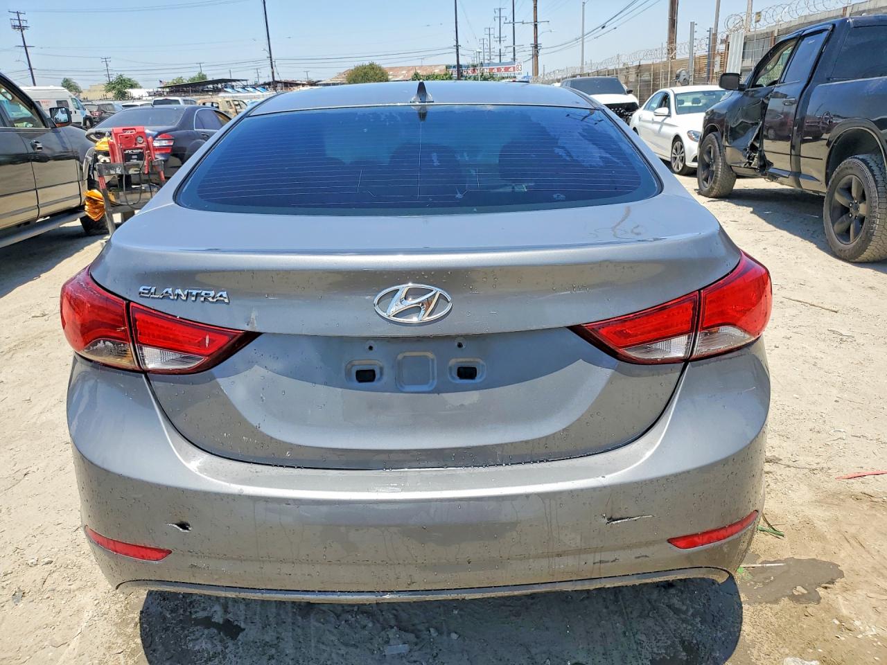 2014 Hyundai Elantra Se Серый vin: 5NPDH4AE4EH510440