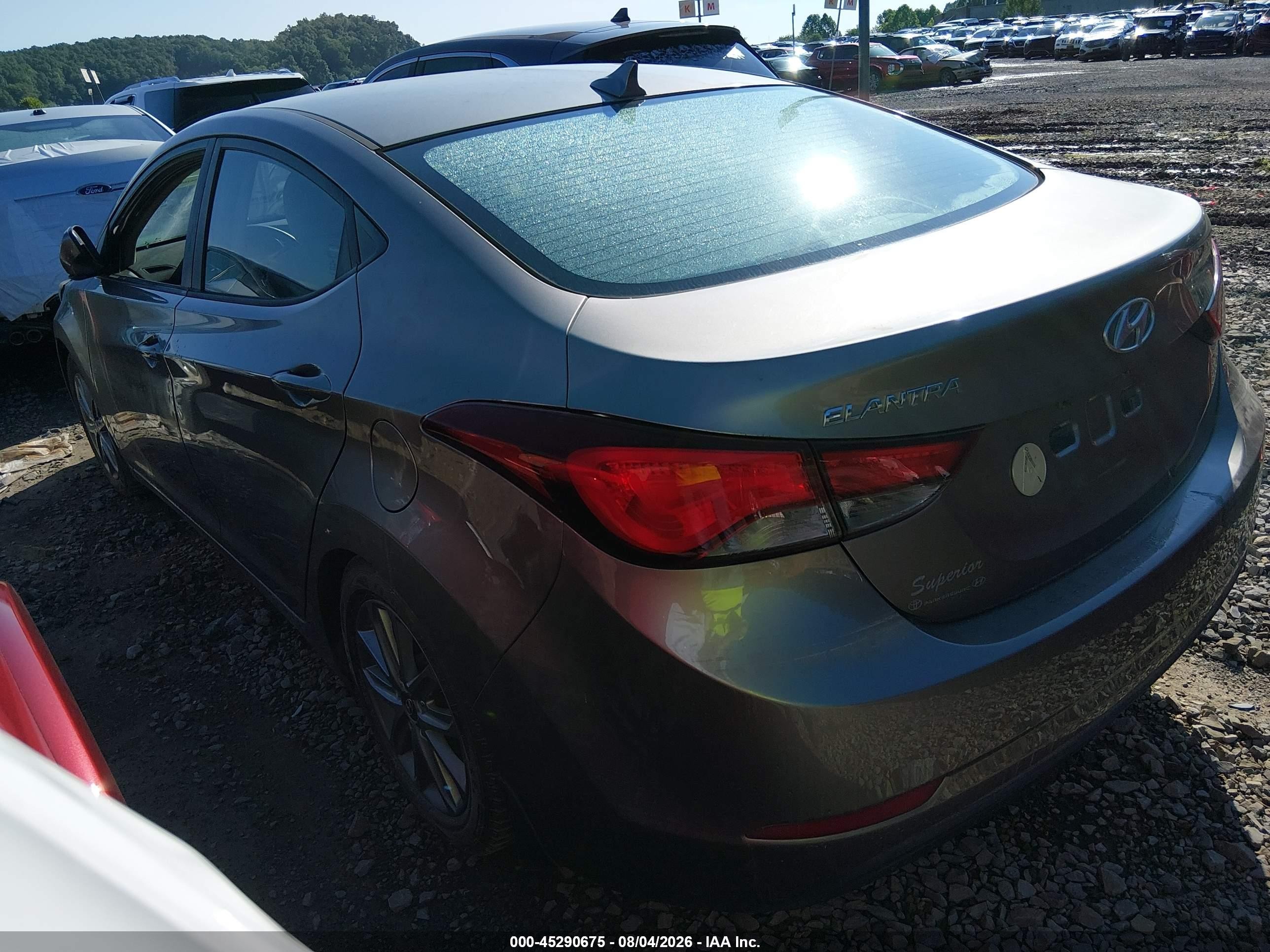 2014 Hyundai Elantra Se Желто-коричневый vin: 5NPDH4AE4EH511586
