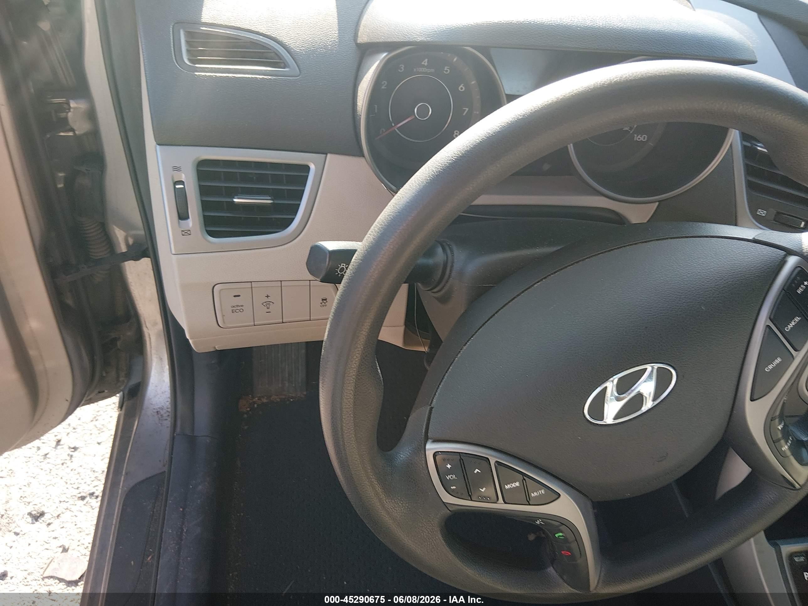 2014 Hyundai Elantra Se Желто-коричневый vin: 5NPDH4AE4EH511586