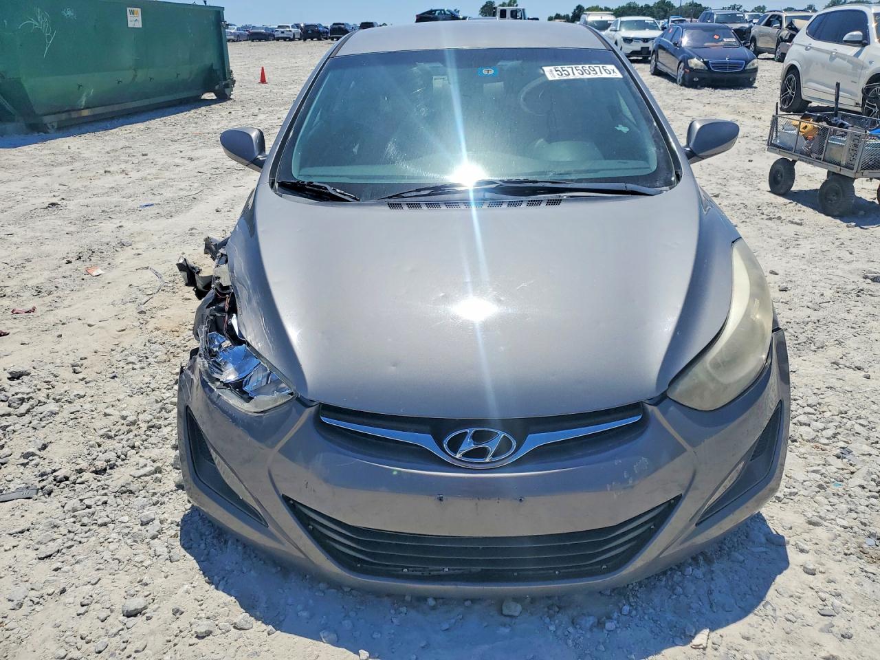 2014 Hyundai Elantra Se Gray vin: 5NPDH4AE4EH526069