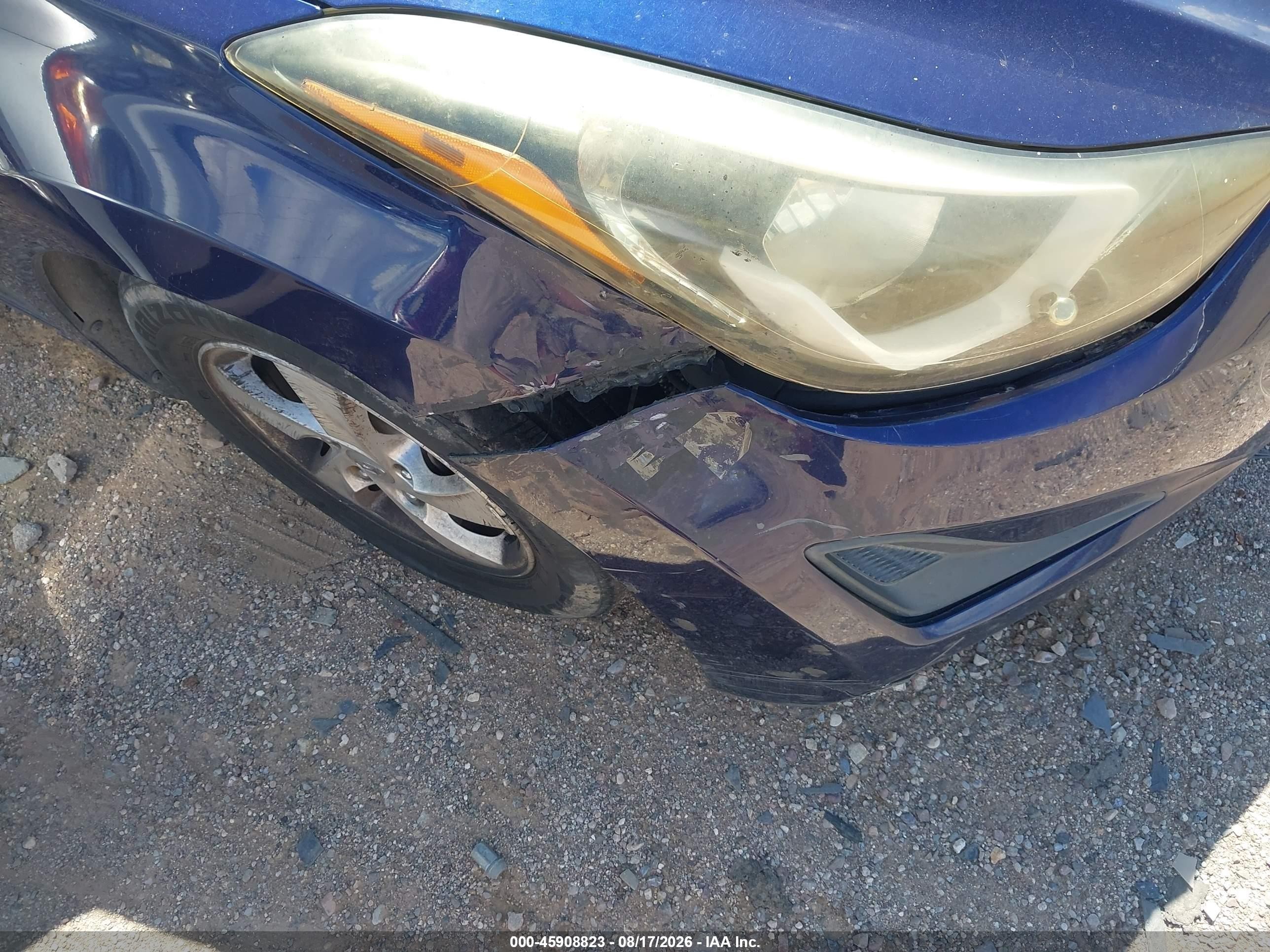 2014 Hyundai Elantra Se Blue vin: 5NPDH4AE4EH528601
