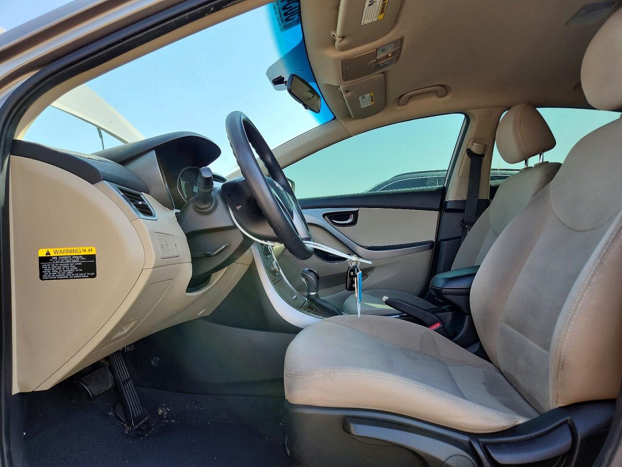 2014 Hyundai Elantra Se Silver vin: 5NPDH4AE4EH528744