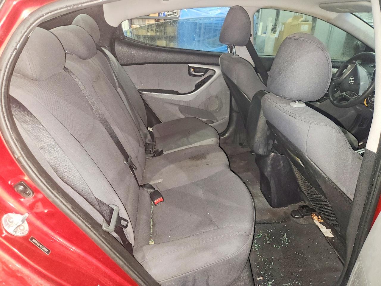 2014 Hyundai Elantra Se Red vin: 5NPDH4AE4EH546824