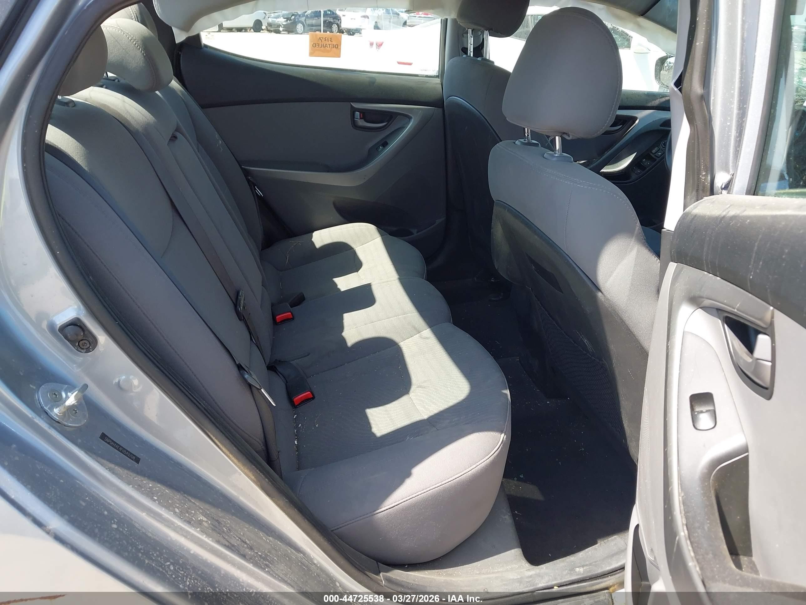 2015 Hyundai Elantra Se Серый vin: 5NPDH4AE4FH549708