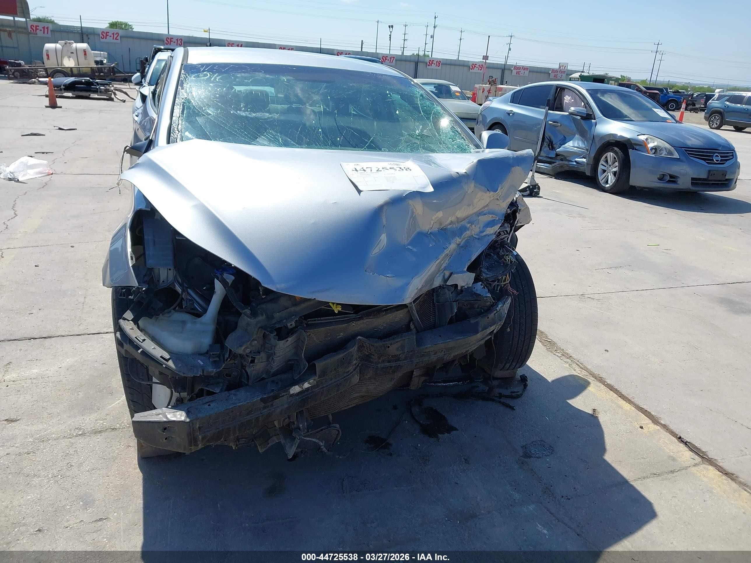 2015 Hyundai Elantra Se Серый vin: 5NPDH4AE4FH549708