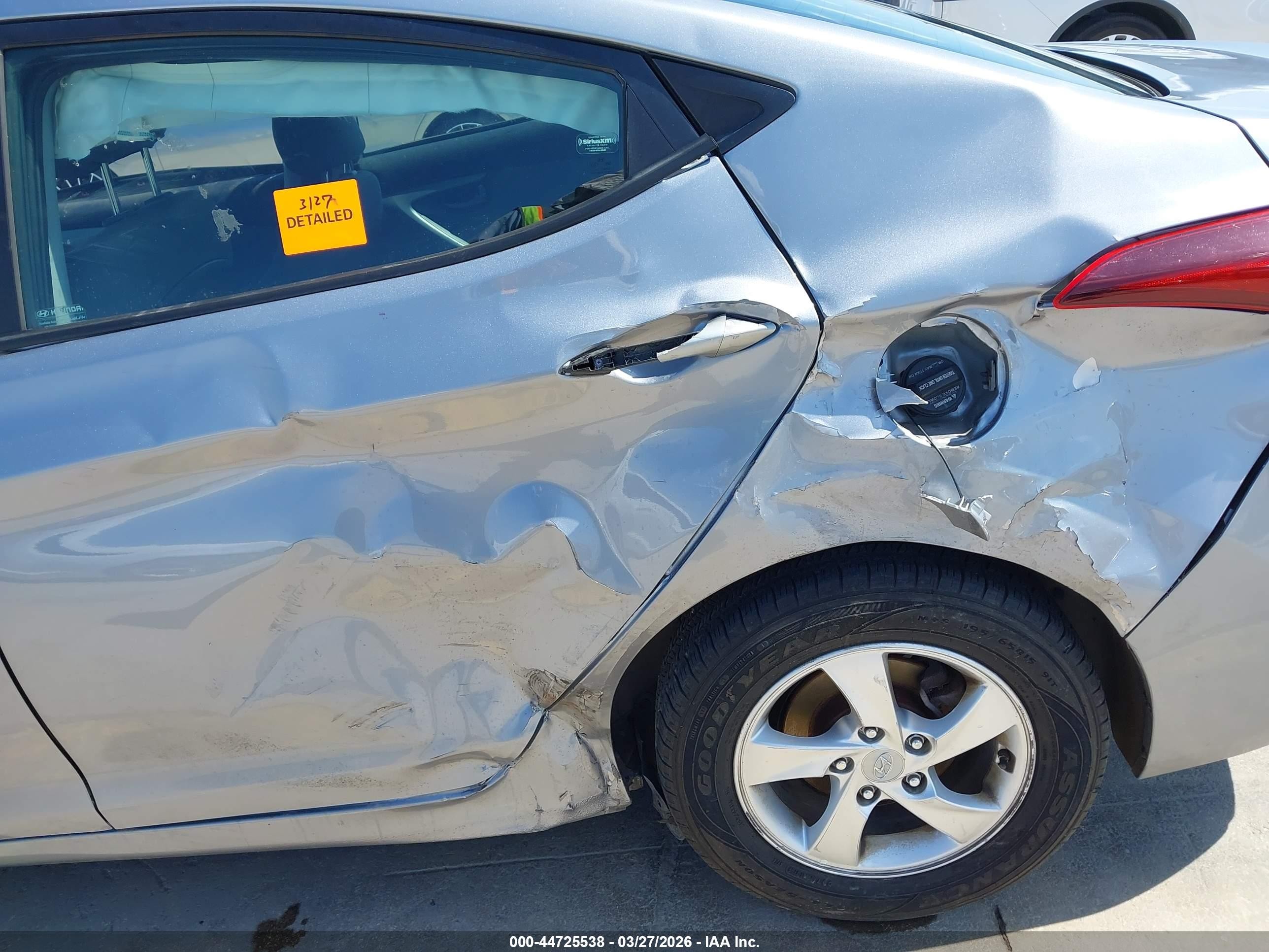2015 Hyundai Elantra Se Серый vin: 5NPDH4AE4FH549708