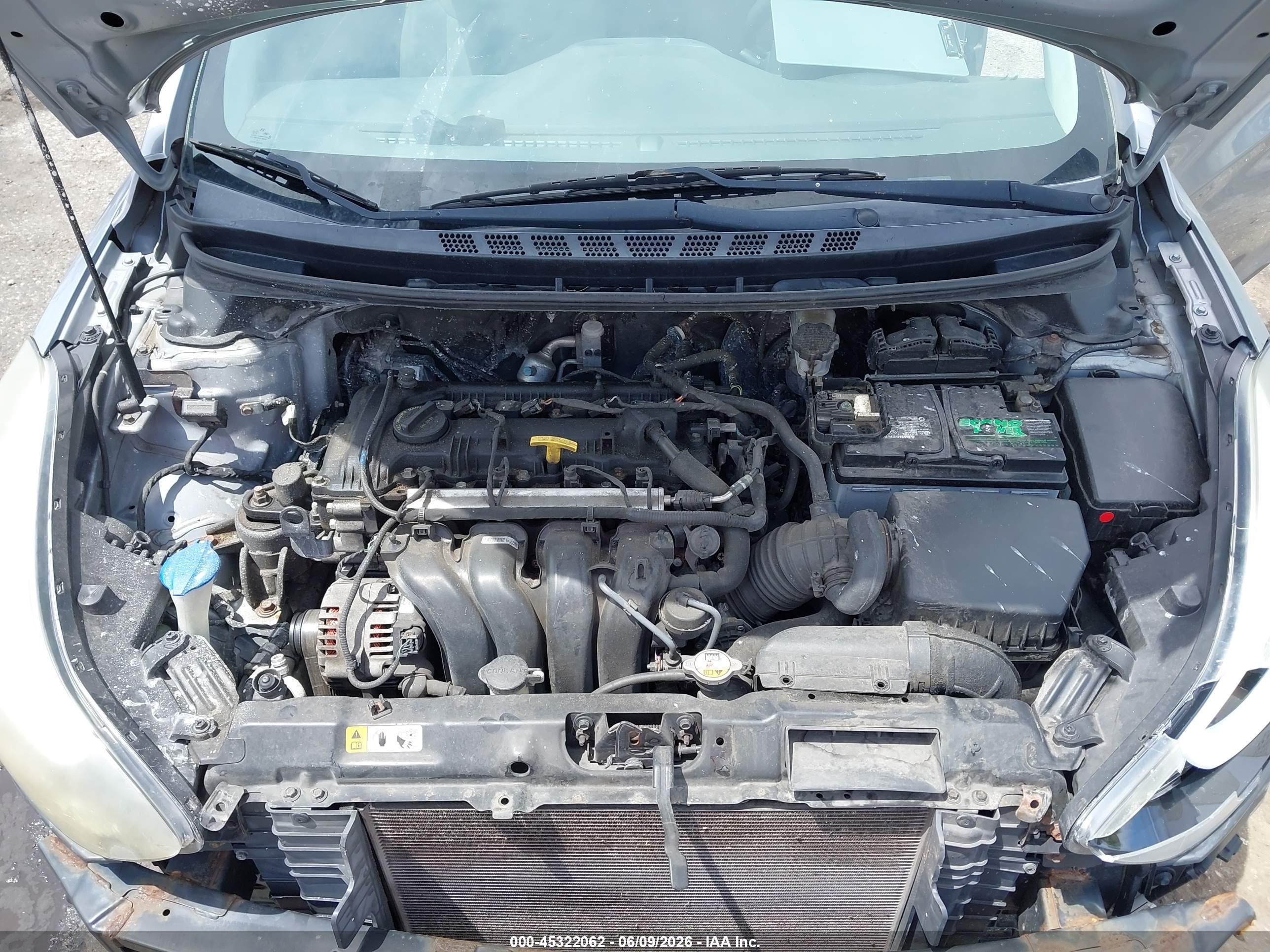 2015 Hyundai Elantra Se Серебряный vin: 5NPDH4AE4FH565746