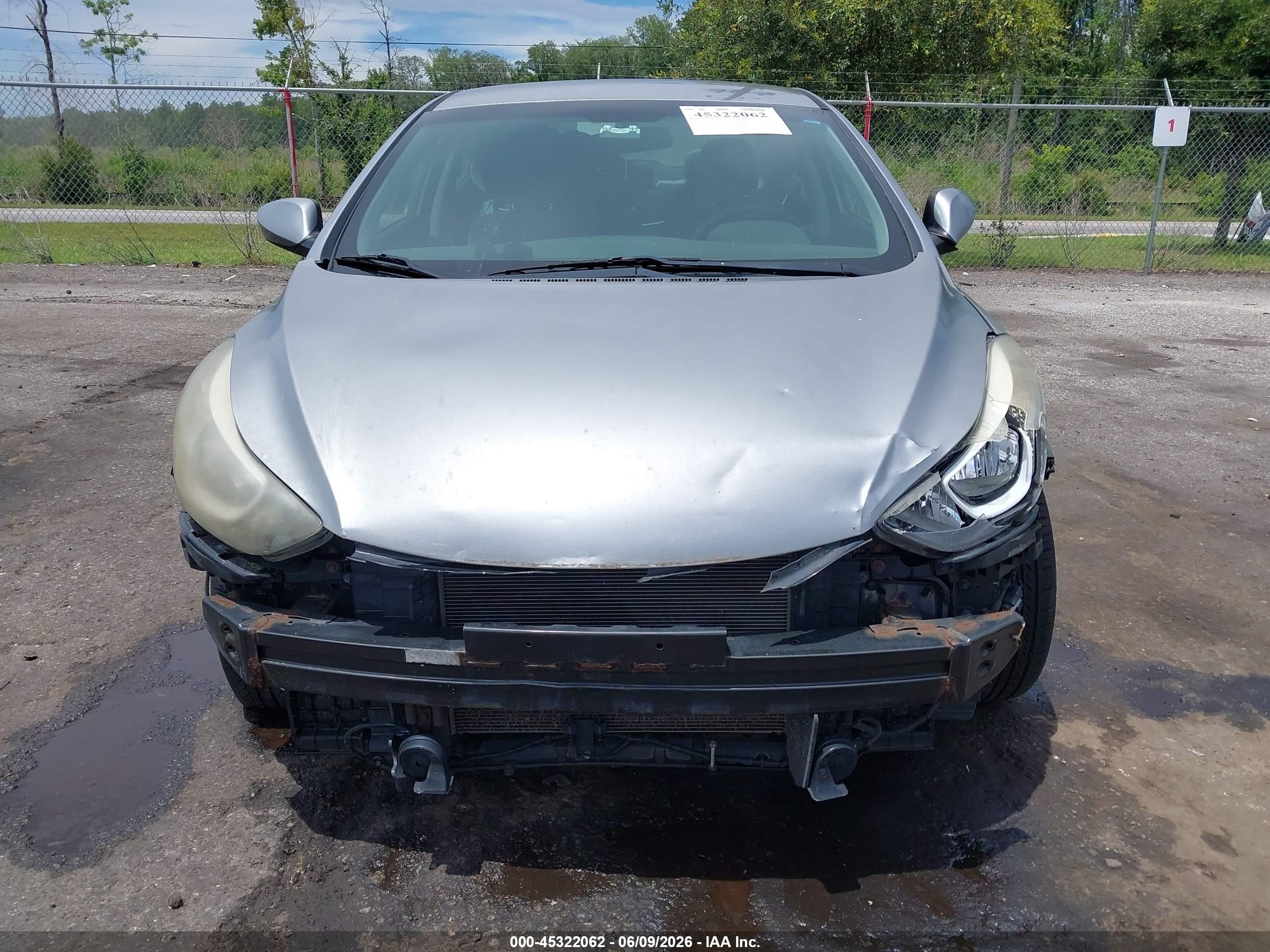 2015 Hyundai Elantra Se Серебряный vin: 5NPDH4AE4FH565746