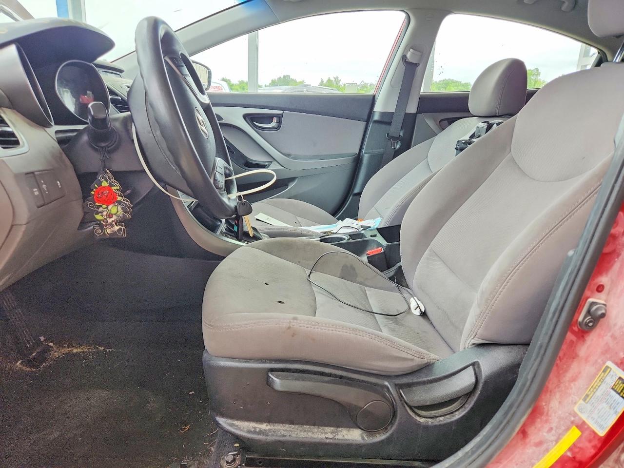 2015 Hyundai Elantra Se Темно-бордовый vin: 5NPDH4AE4FH568923
