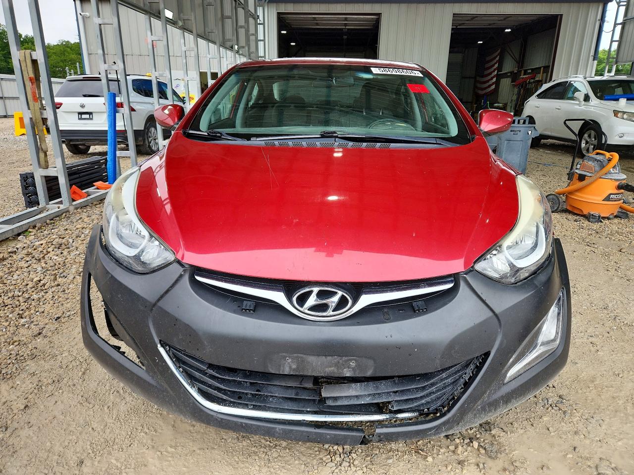 2015 Hyundai Elantra Se Темно-бордовый vin: 5NPDH4AE4FH568923