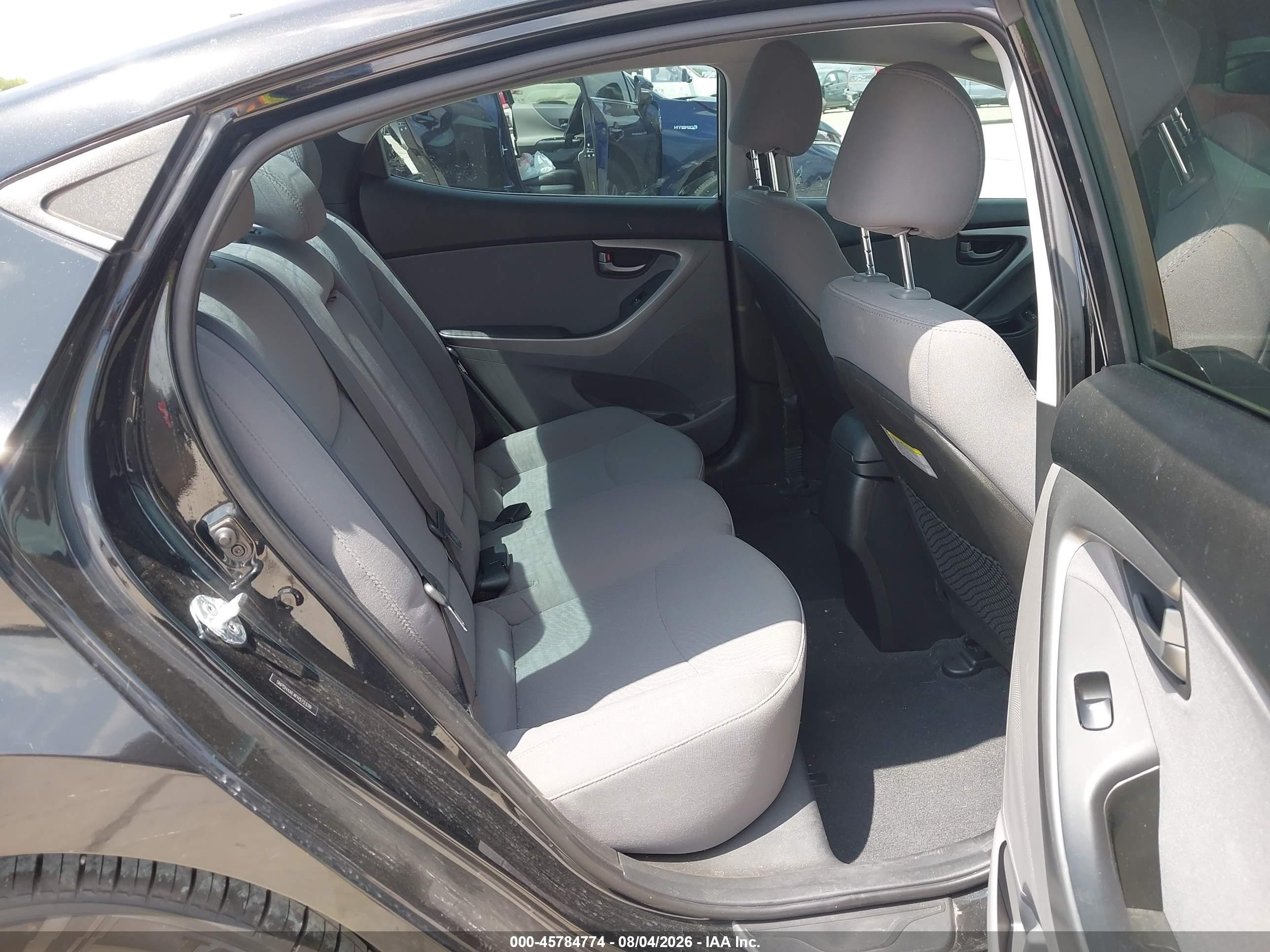2015 Hyundai Elantra Se Black vin: 5NPDH4AE4FH572339
