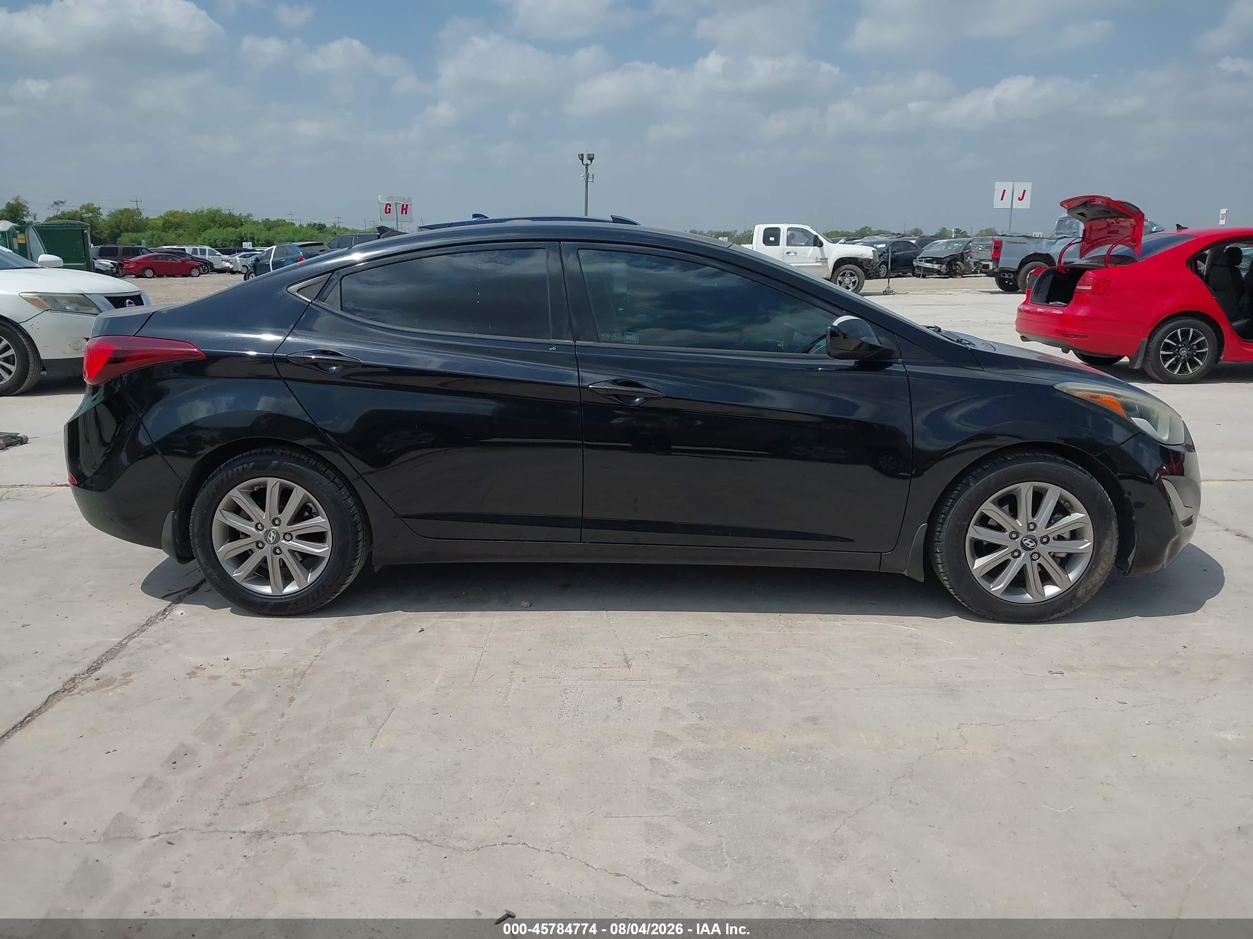 2015 Hyundai Elantra Se Black vin: 5NPDH4AE4FH572339