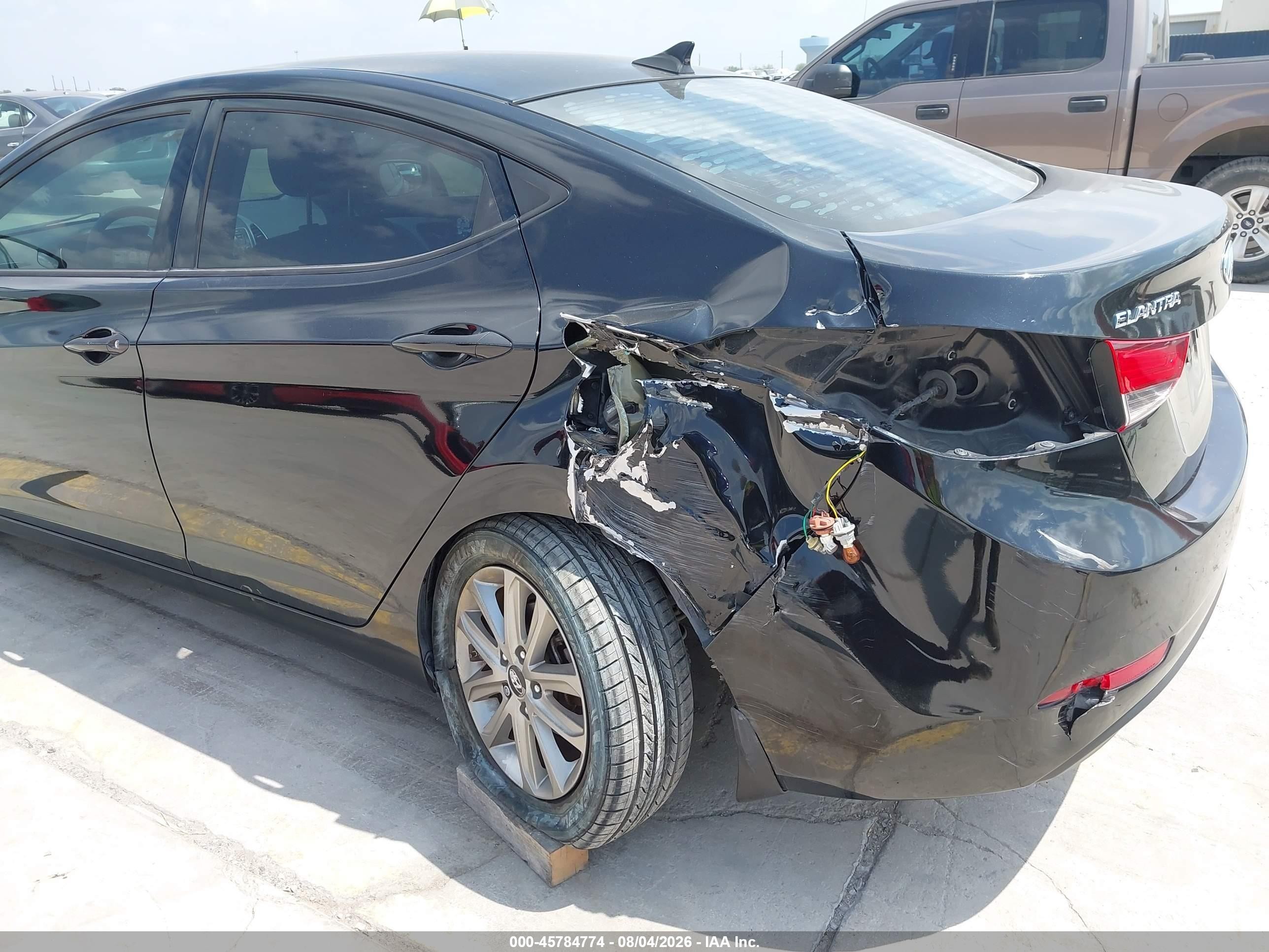 2015 Hyundai Elantra Se Black vin: 5NPDH4AE4FH572339