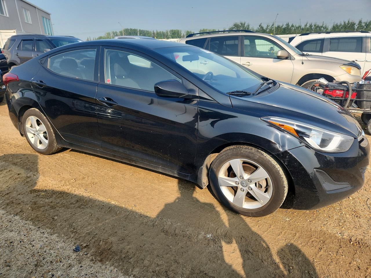2015 Hyundai Elantra Se Black vin: 5NPDH4AE4FH577928