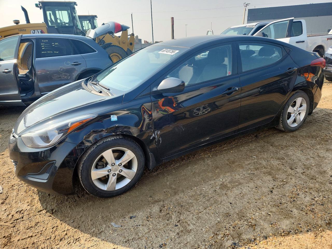 2015 Hyundai Elantra Se Black vin: 5NPDH4AE4FH577928