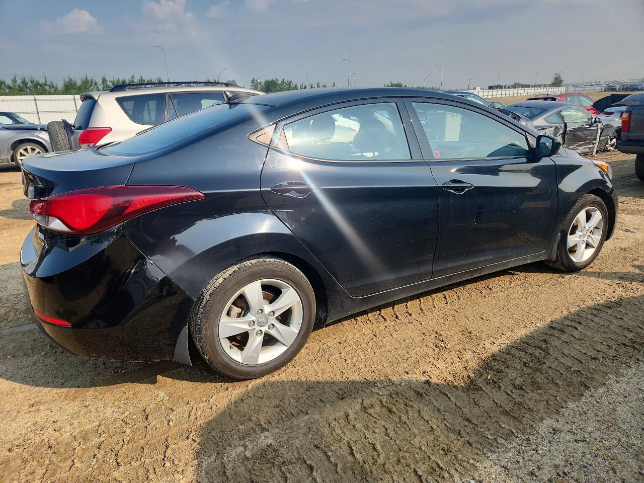 2015 Hyundai Elantra Se Black vin: 5NPDH4AE4FH577928