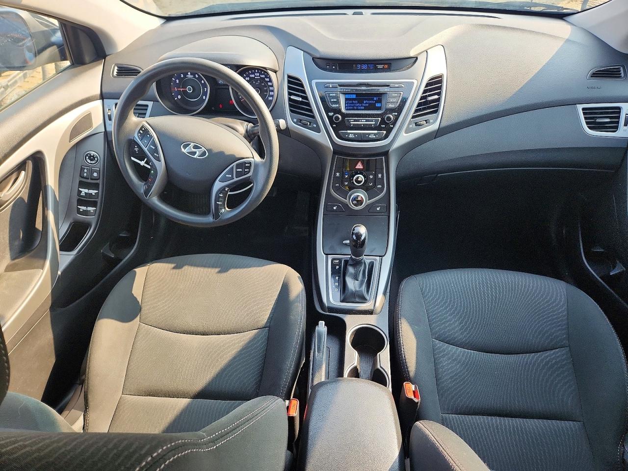 2015 Hyundai Elantra Se Black vin: 5NPDH4AE4FH577928