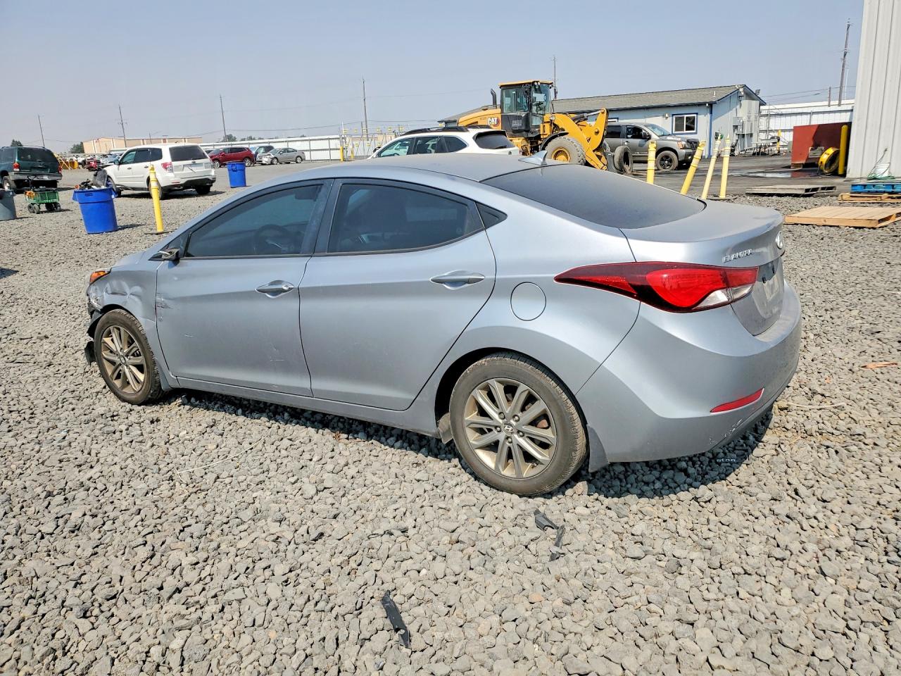 2015 Hyundai Elantra Se Silver vin: 5NPDH4AE4FH582885