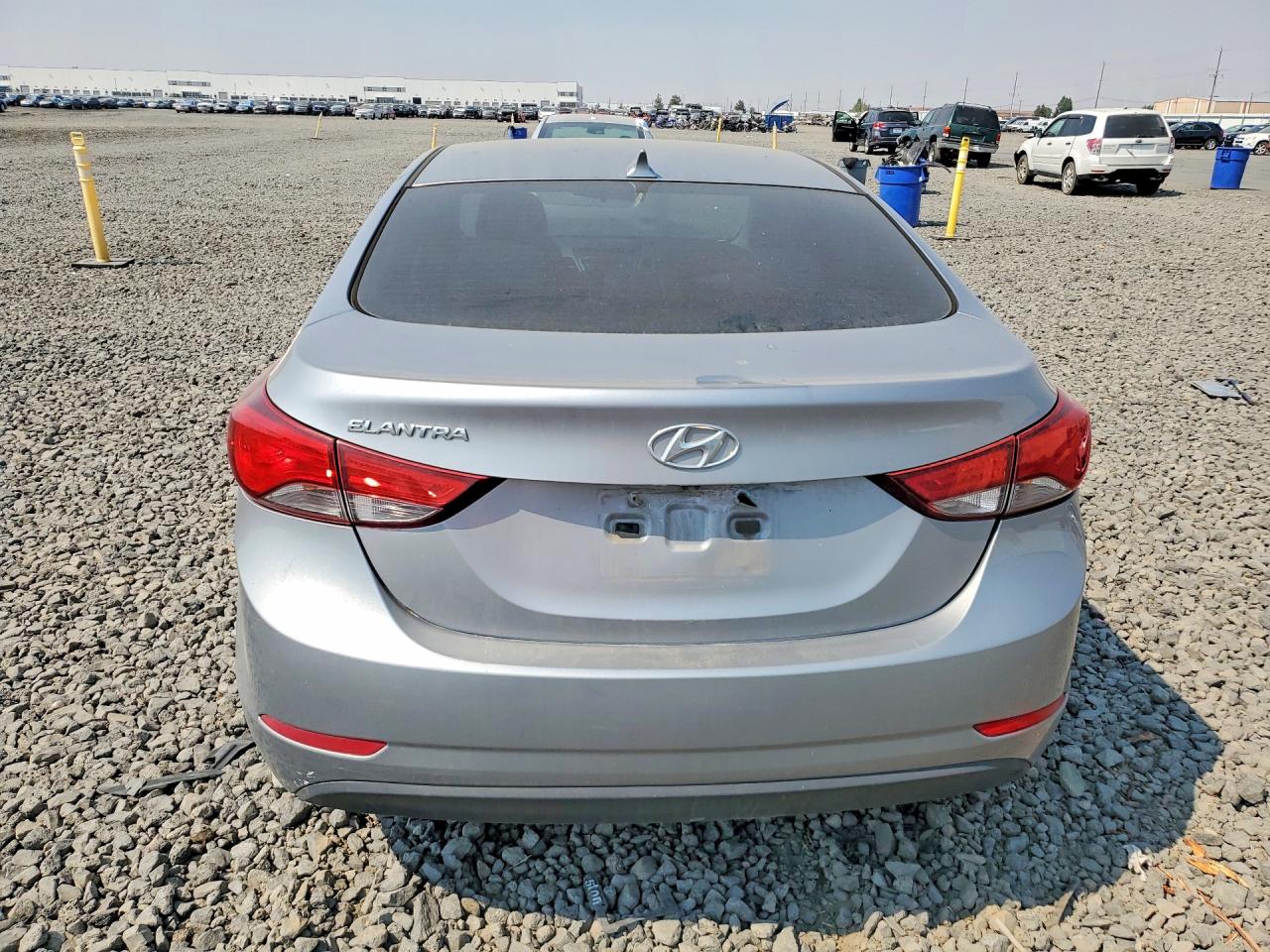 2015 Hyundai Elantra Se Silver vin: 5NPDH4AE4FH582885