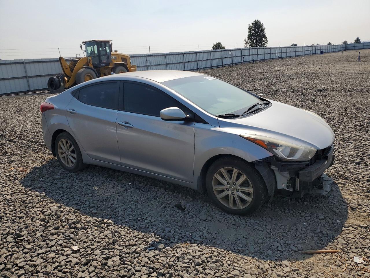2015 Hyundai Elantra Se Silver vin: 5NPDH4AE4FH582885
