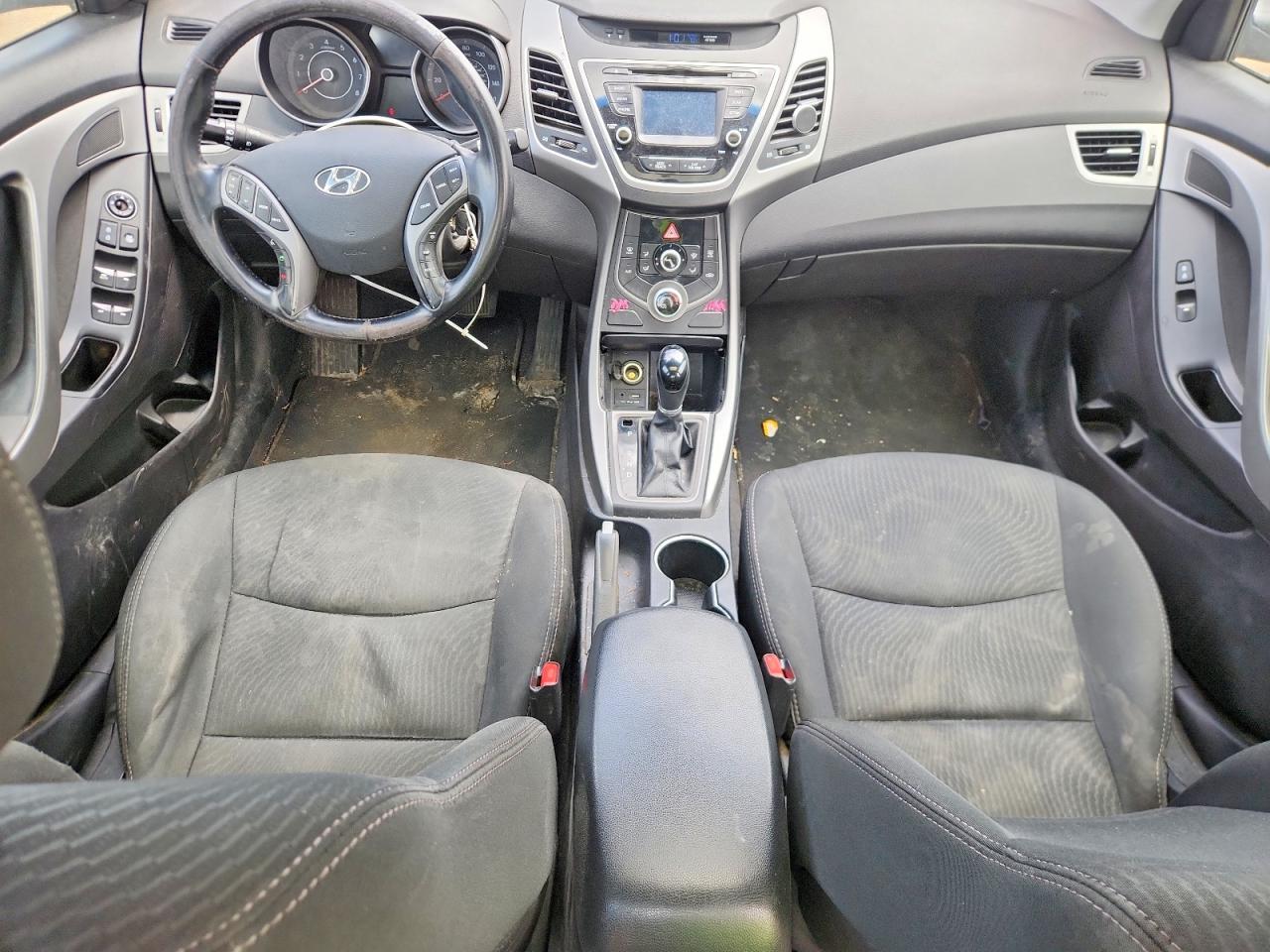 2015 Hyundai Elantra Se Gray vin: 5NPDH4AE4FH583552